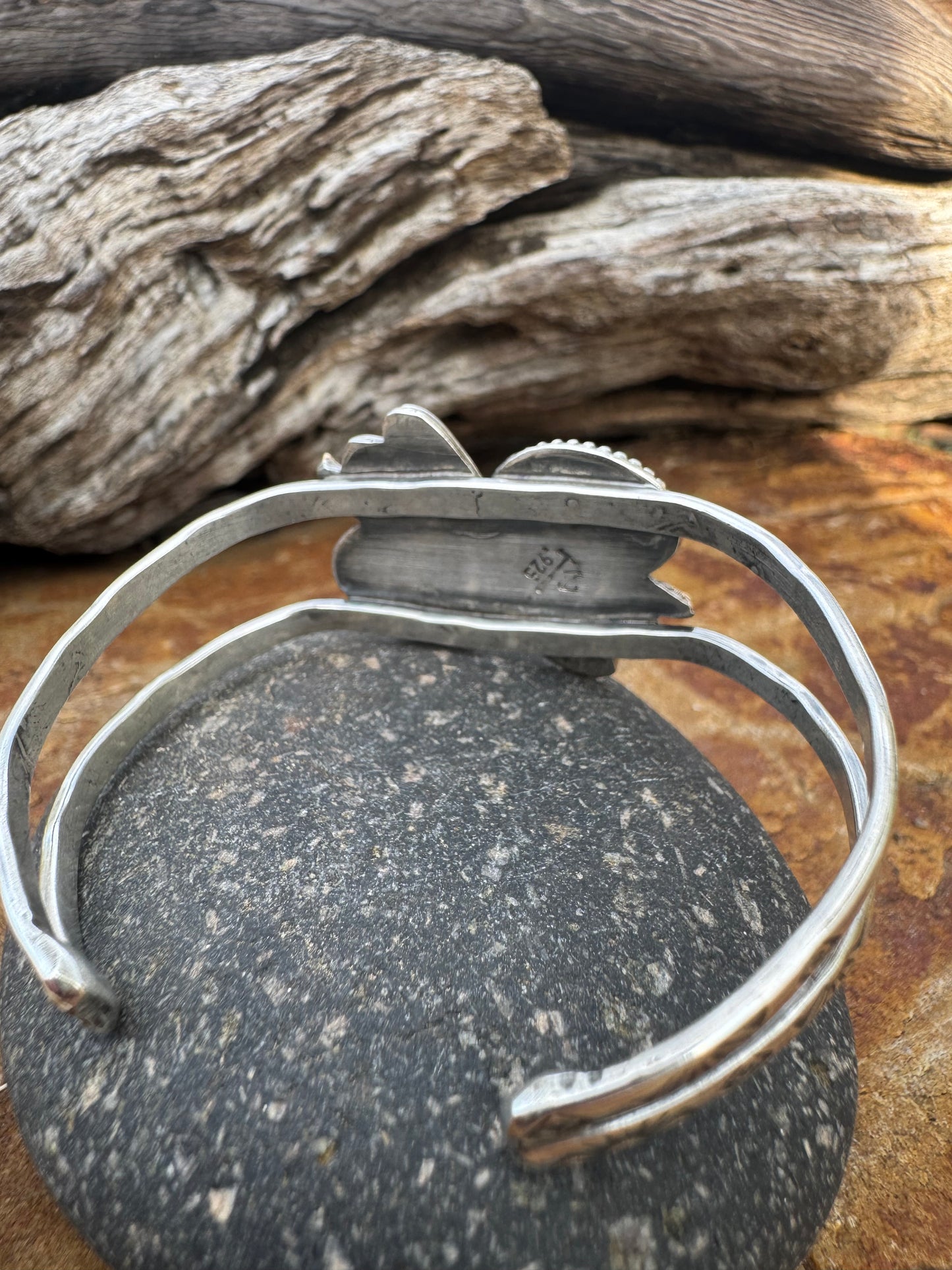 Campitos Turquoise Feather Cuff