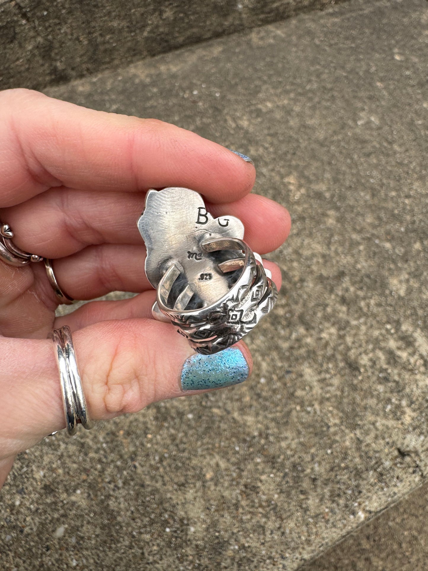 Sonoran Gold Cluster ring size 6.5