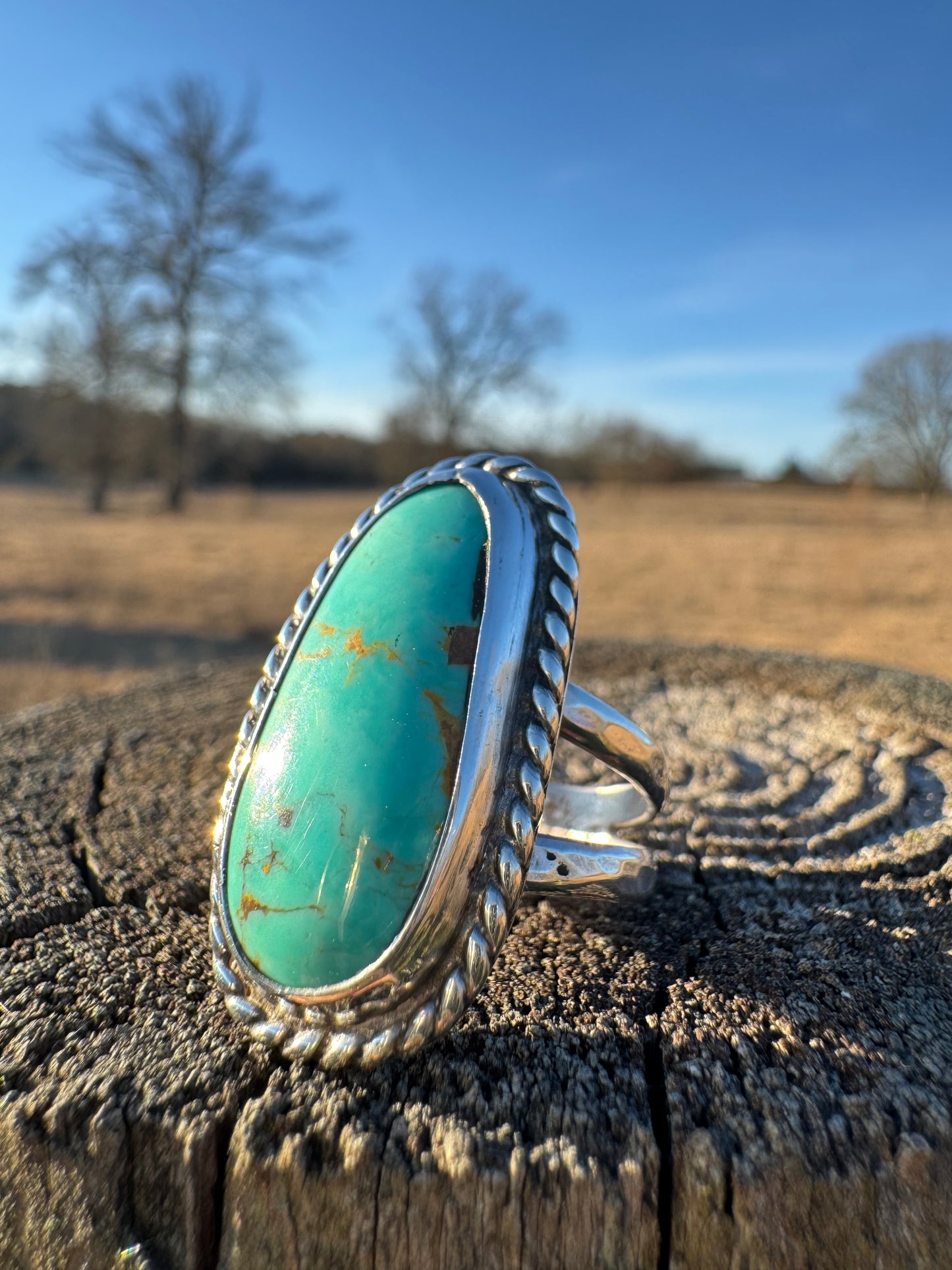 Tyrone turquoise ring size 8.5