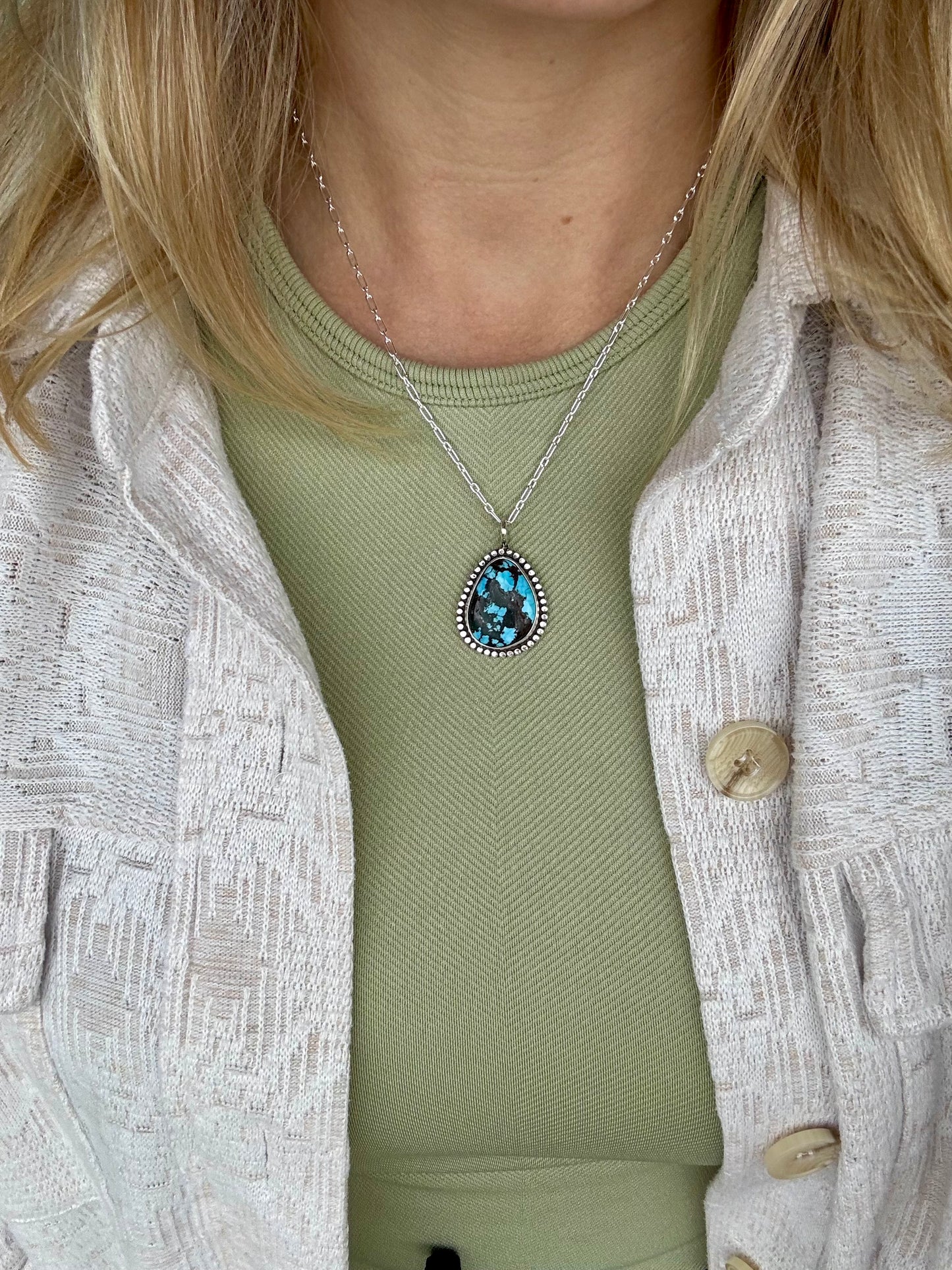 Nevada turquoise pendant