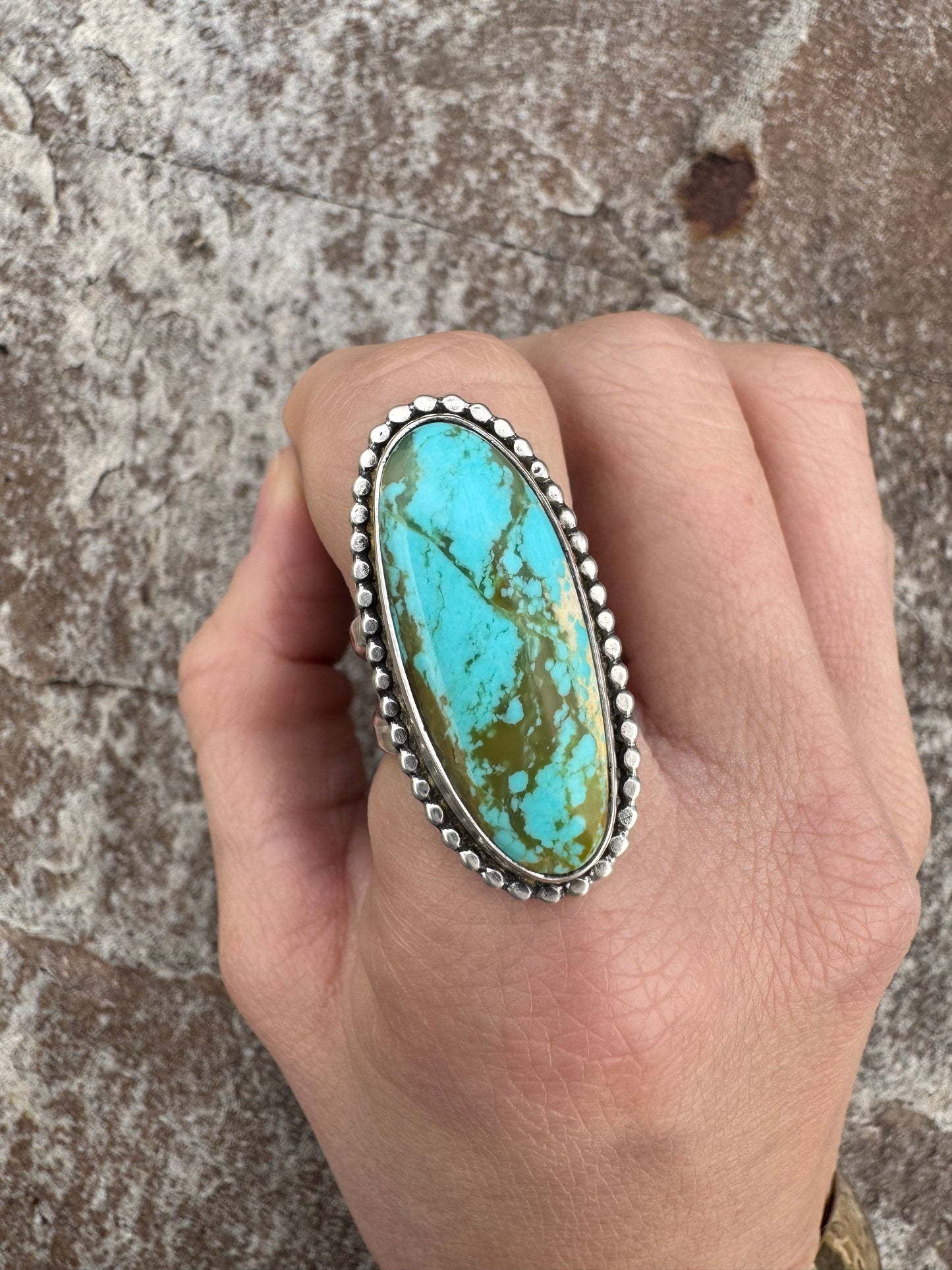 Tyrone turquoise ring size 6