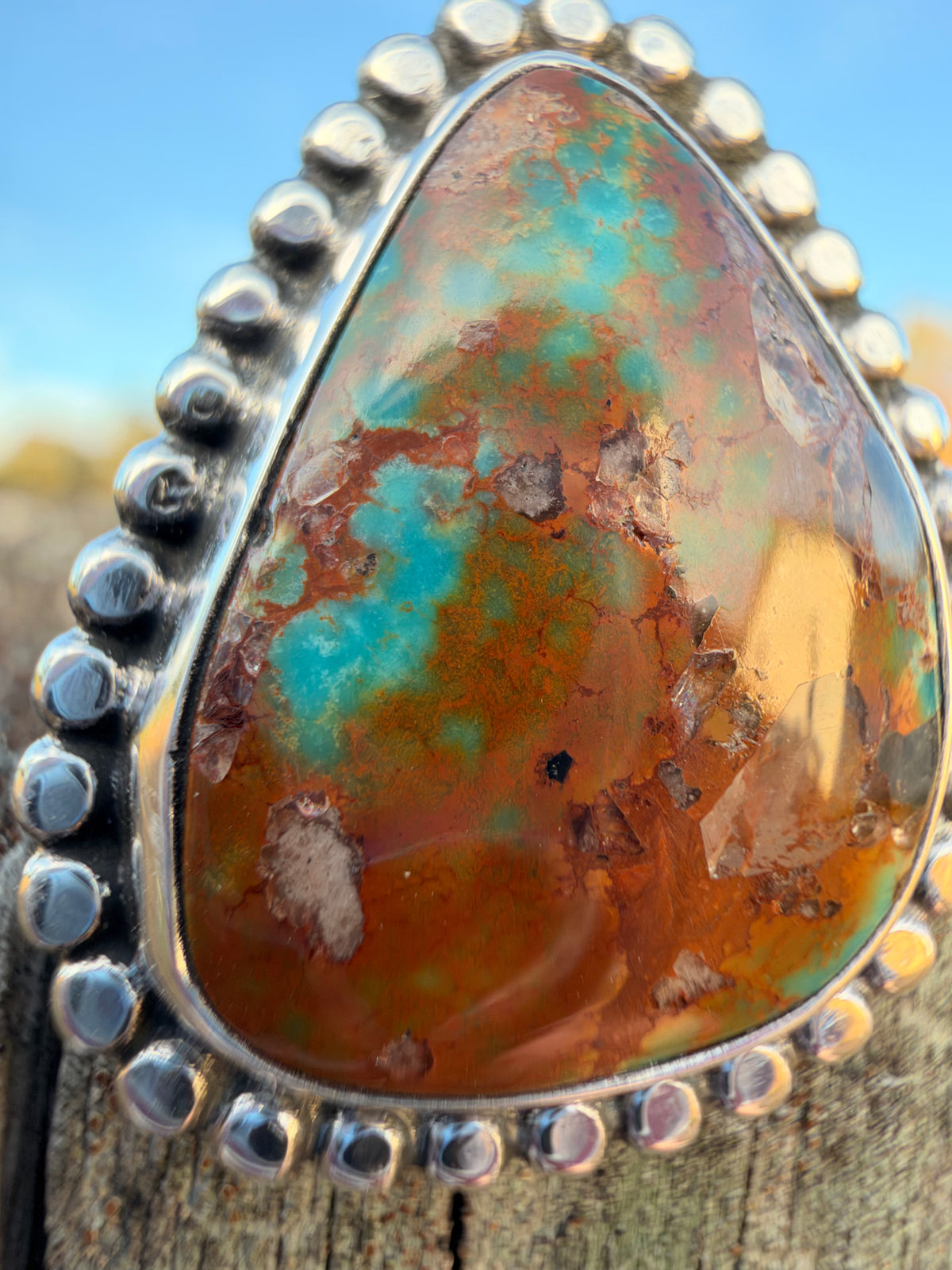 Sonoran Turquoise Earthscape Ring