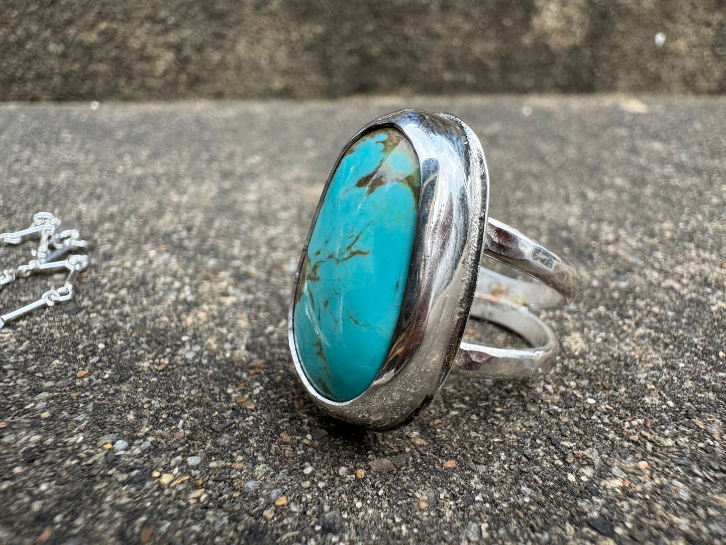 Tyrone turquoise ring size 7.25