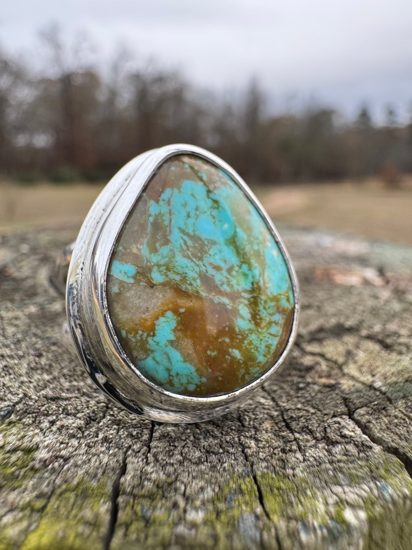 Tyrone turquoise ring size 9