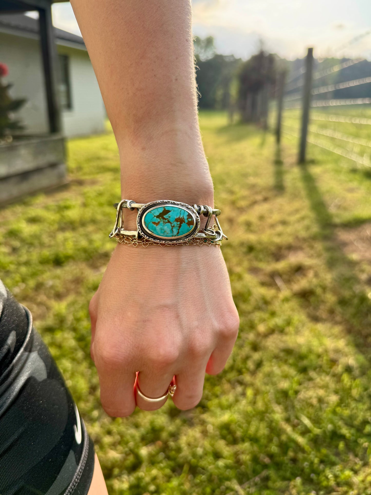 Turquoise Wildvine Cuff
