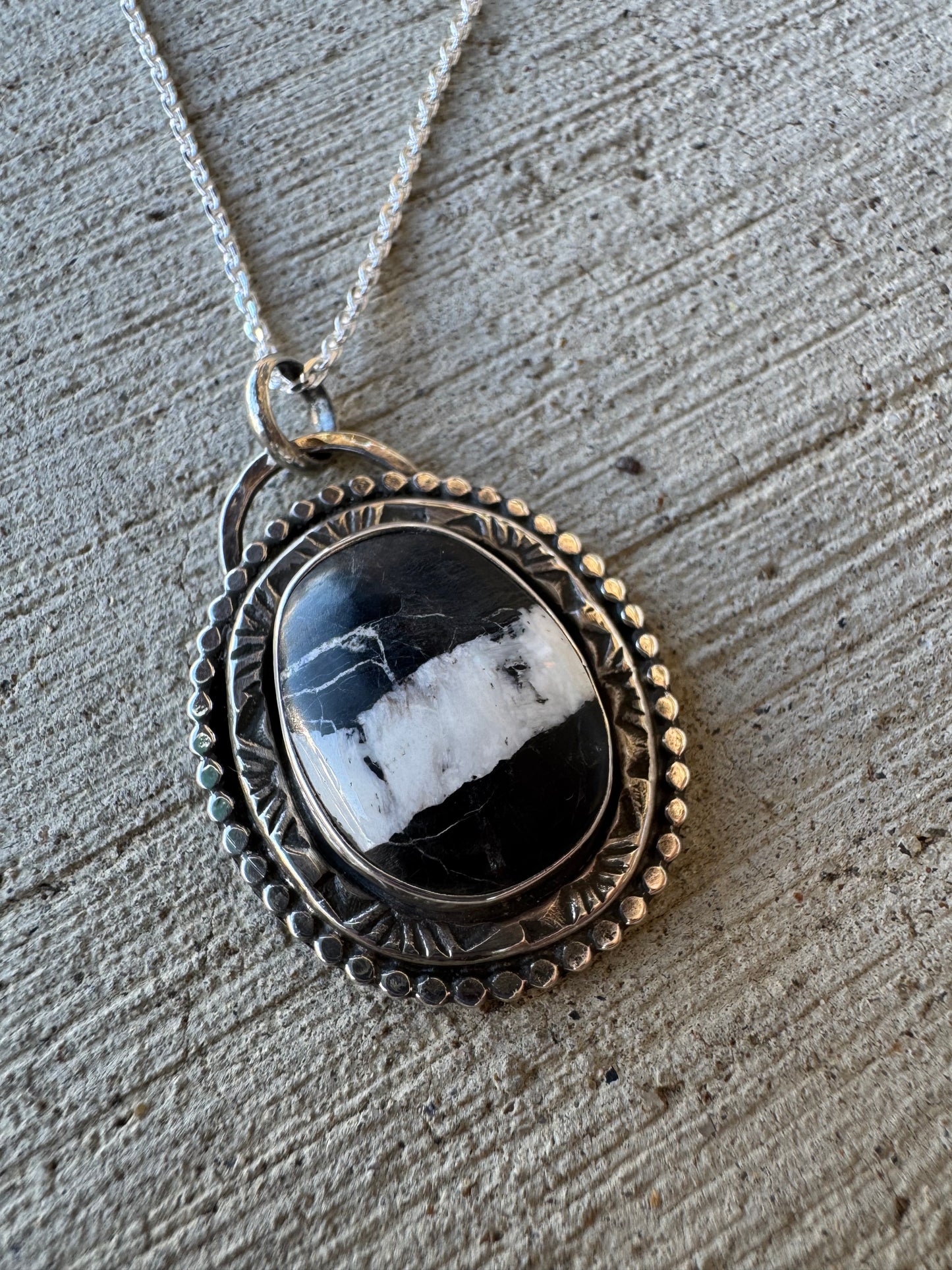 Whit buffalo Turquoise necklace
