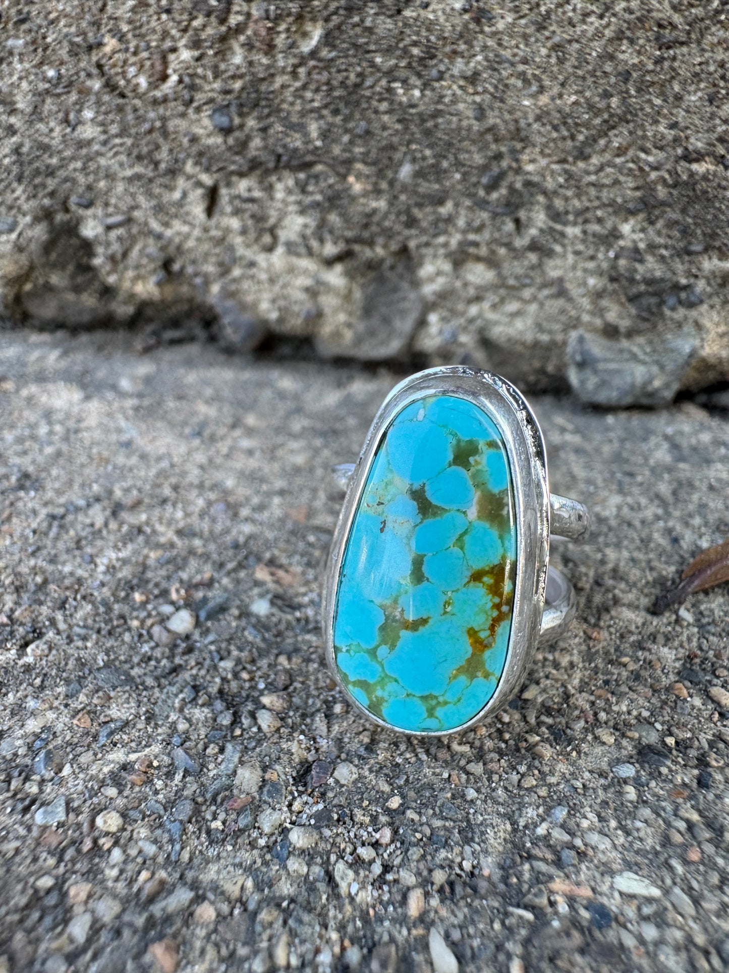 Tyrone turquoise ring size 7.5