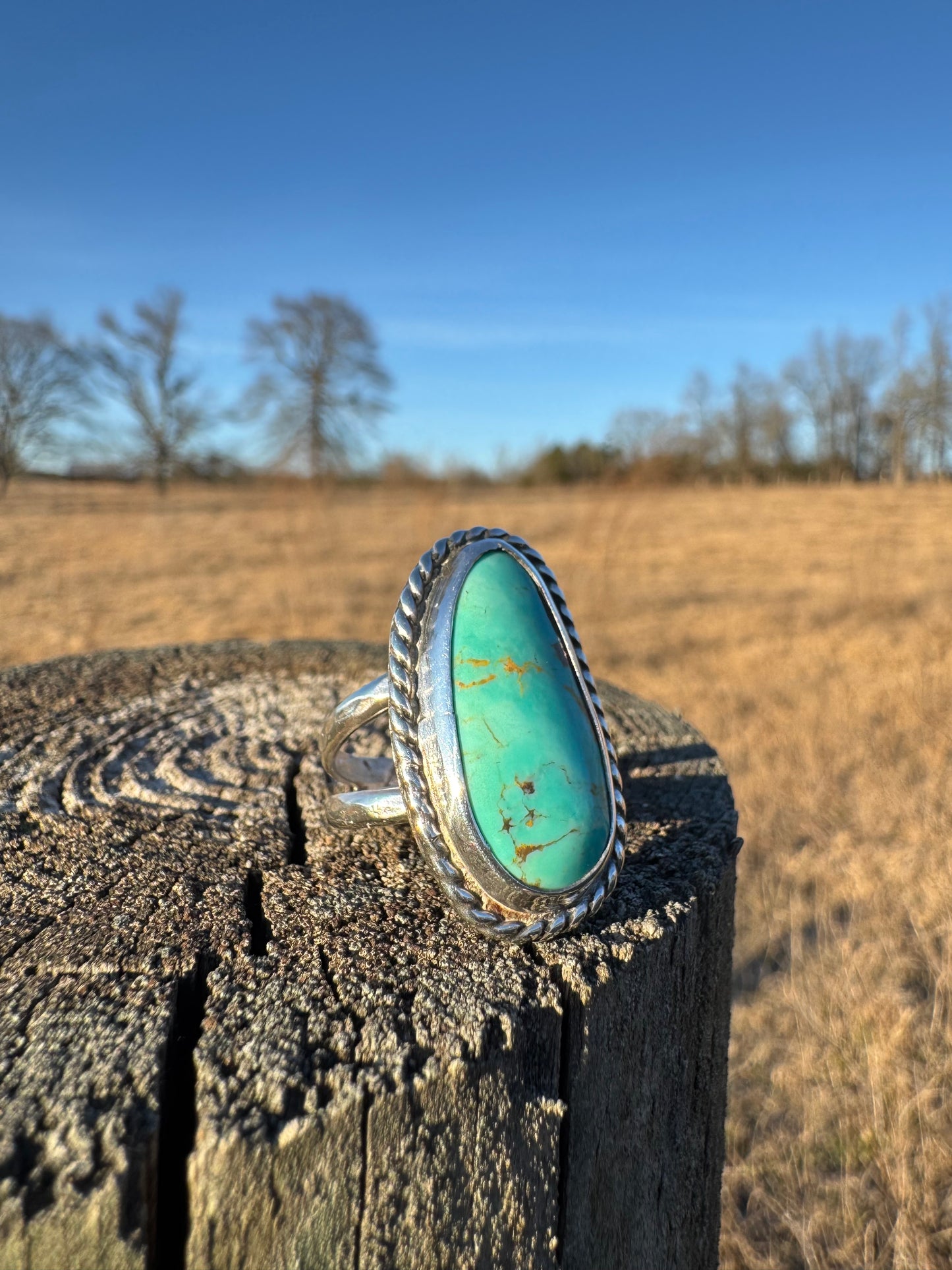 Tyrone turquoise ring size 8.5