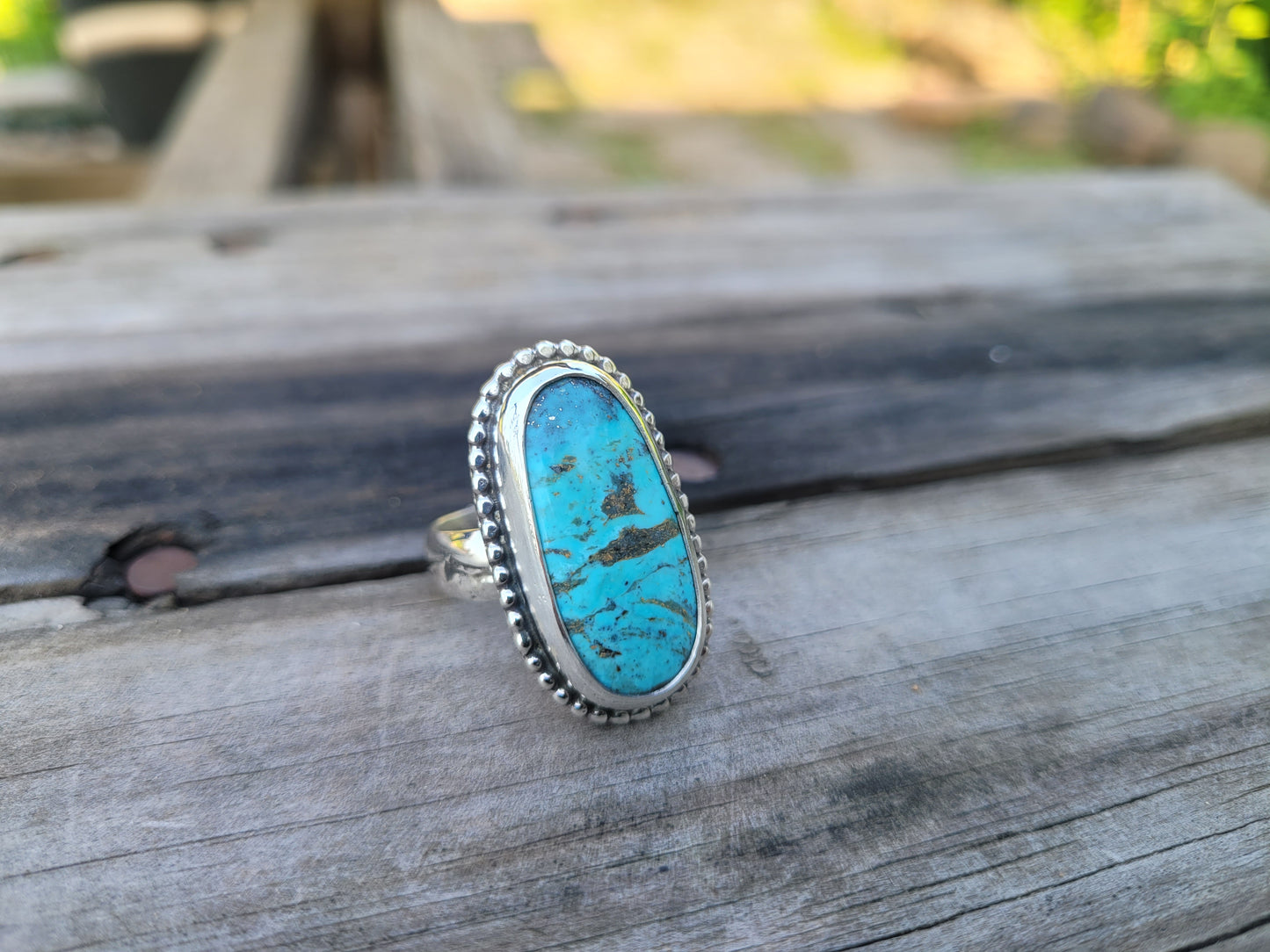 Turquoise ring size 9