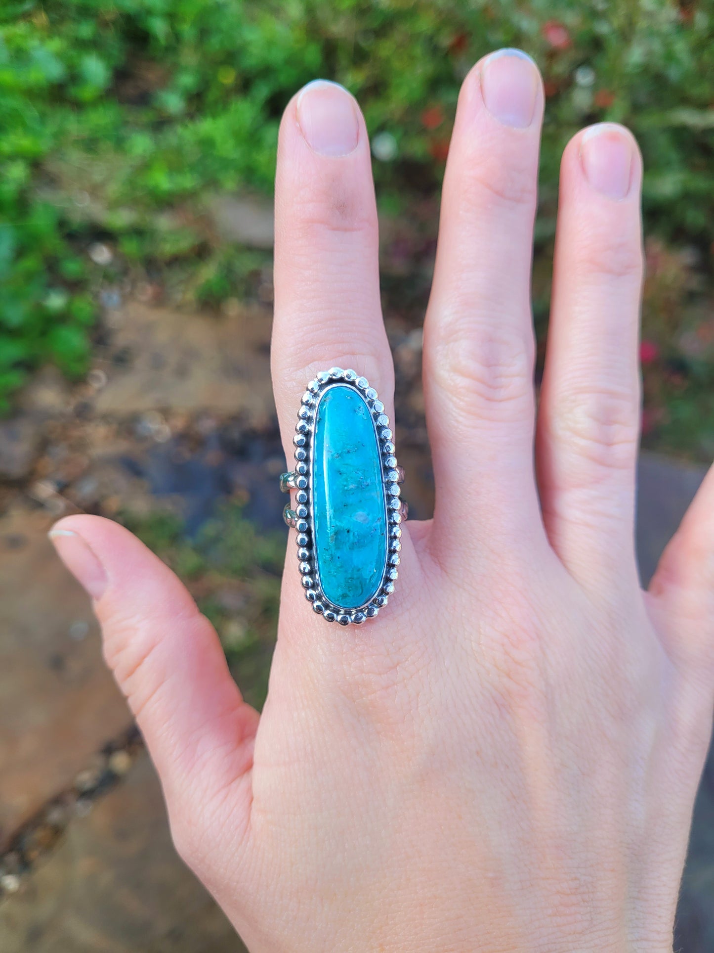 Kingman turquoise ring size 7