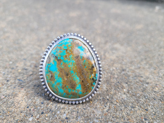 Kingman turquoise ring size 8