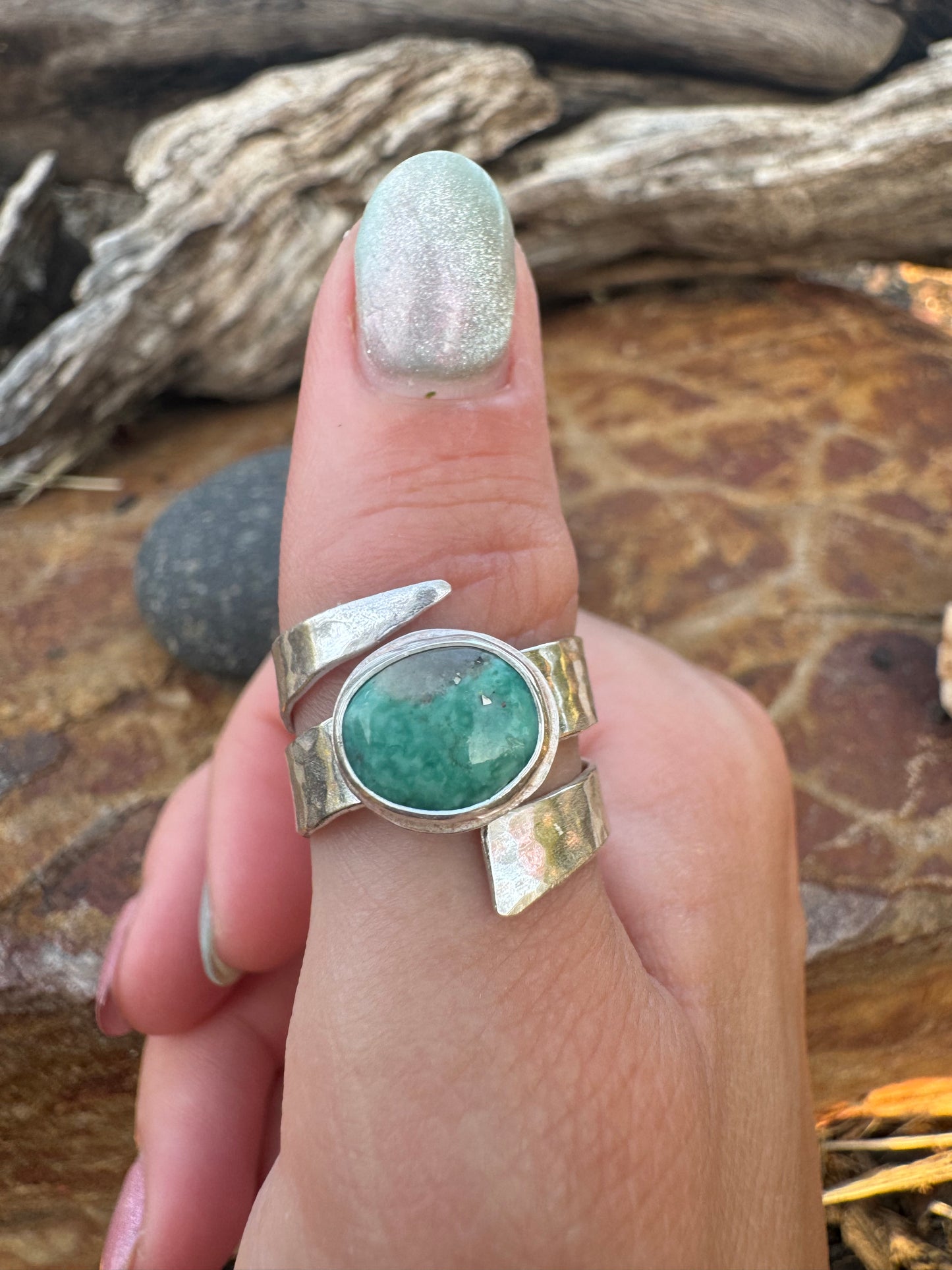 Campitos Turquoise Wrap Ring