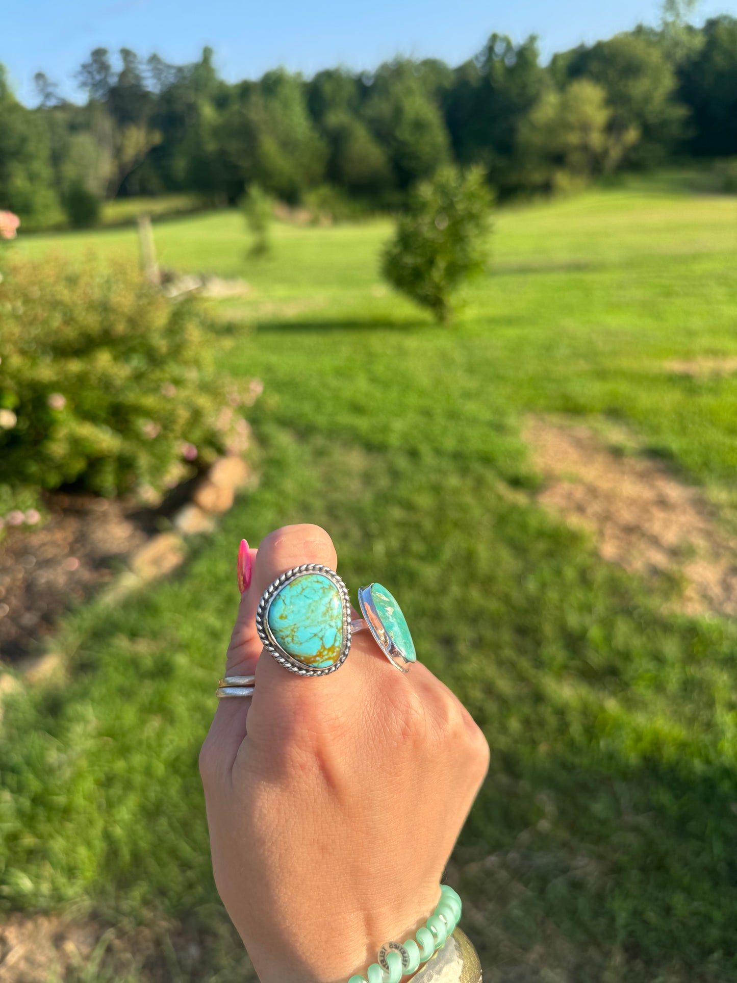 Tyrone Turquoise ring size 7