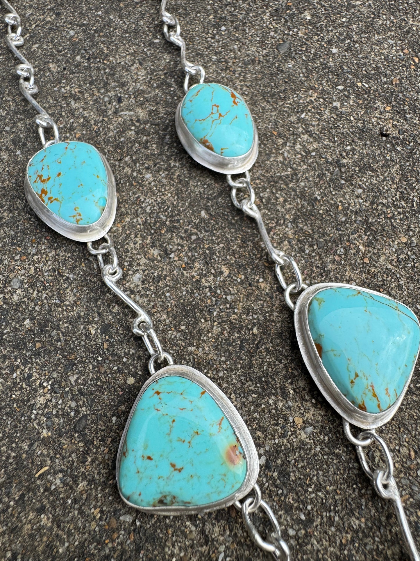 Tyrone Turquoise Statement necklace