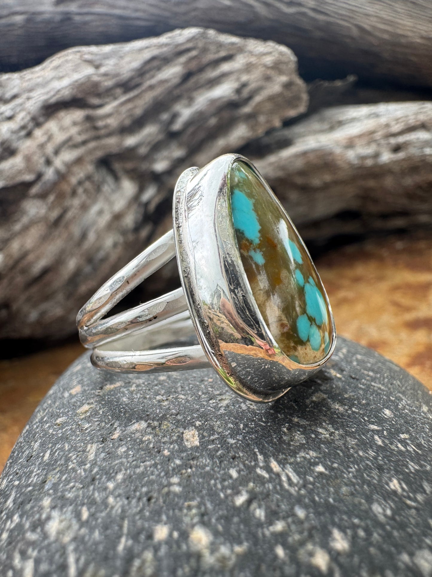 Tyrone turquoise ring size 7