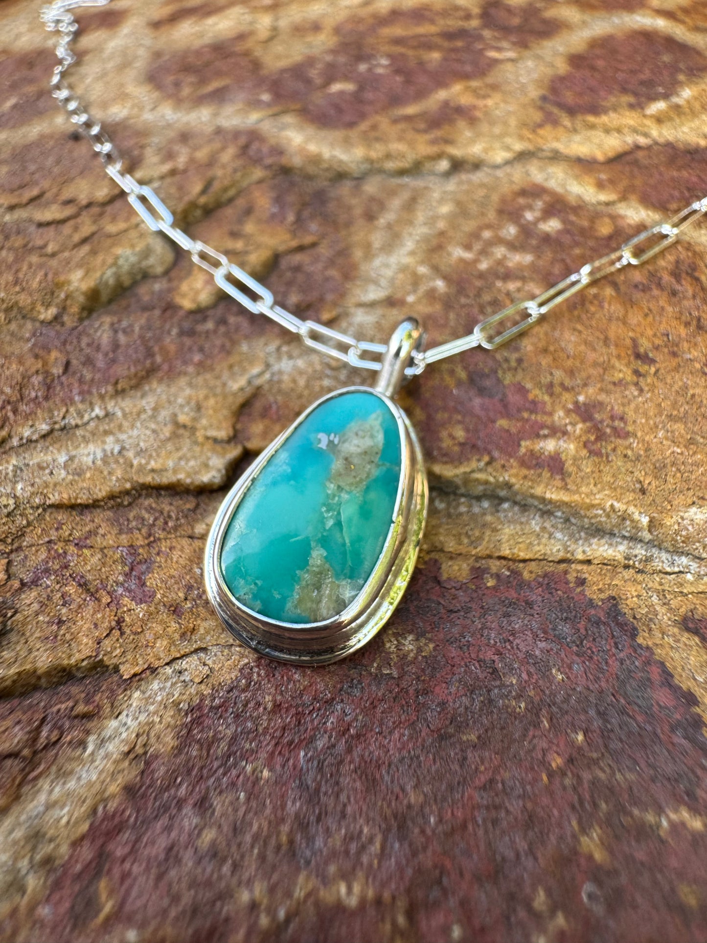 Campitos turquoise dainty necklace