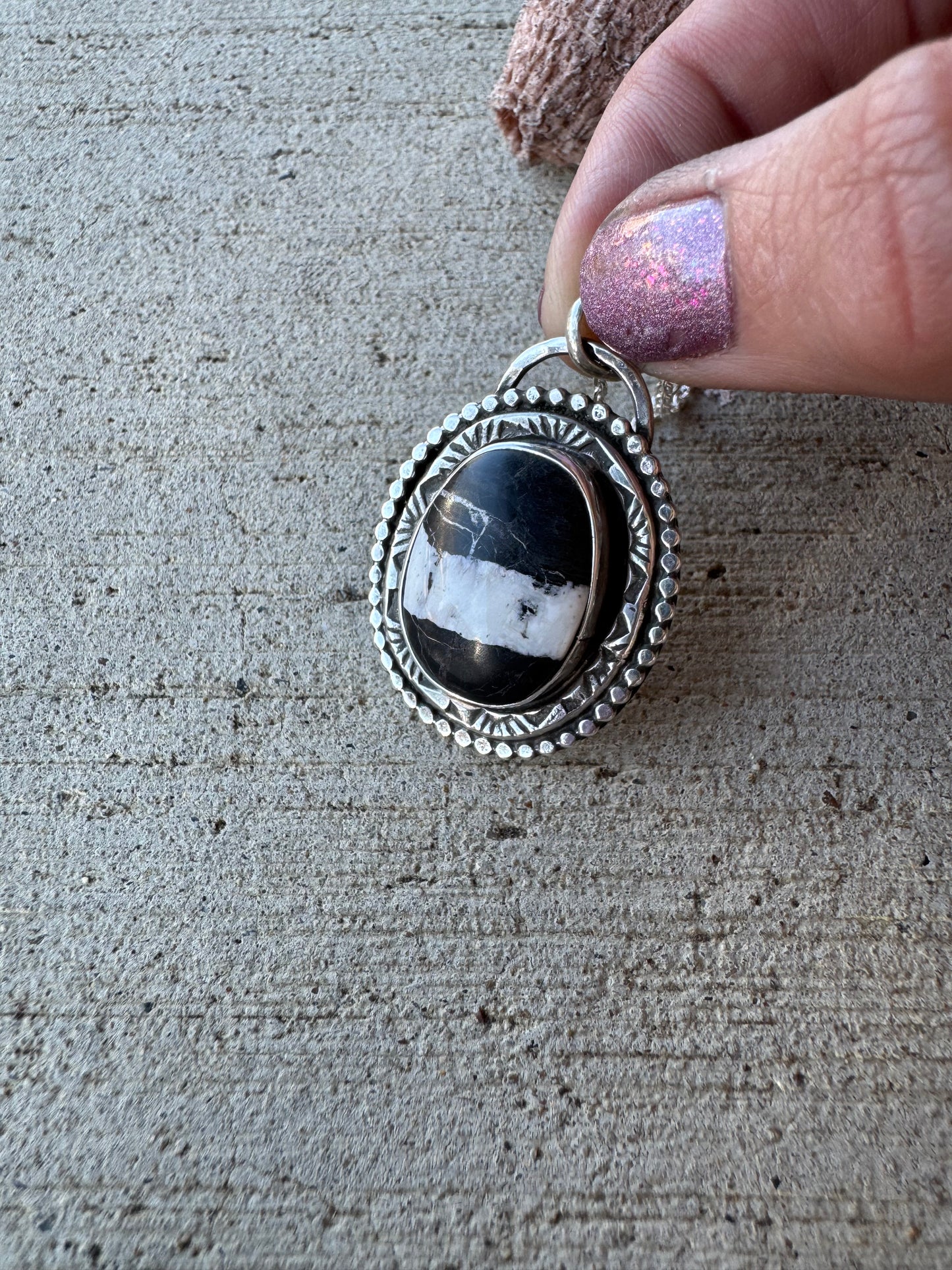 Whit buffalo Turquoise necklace