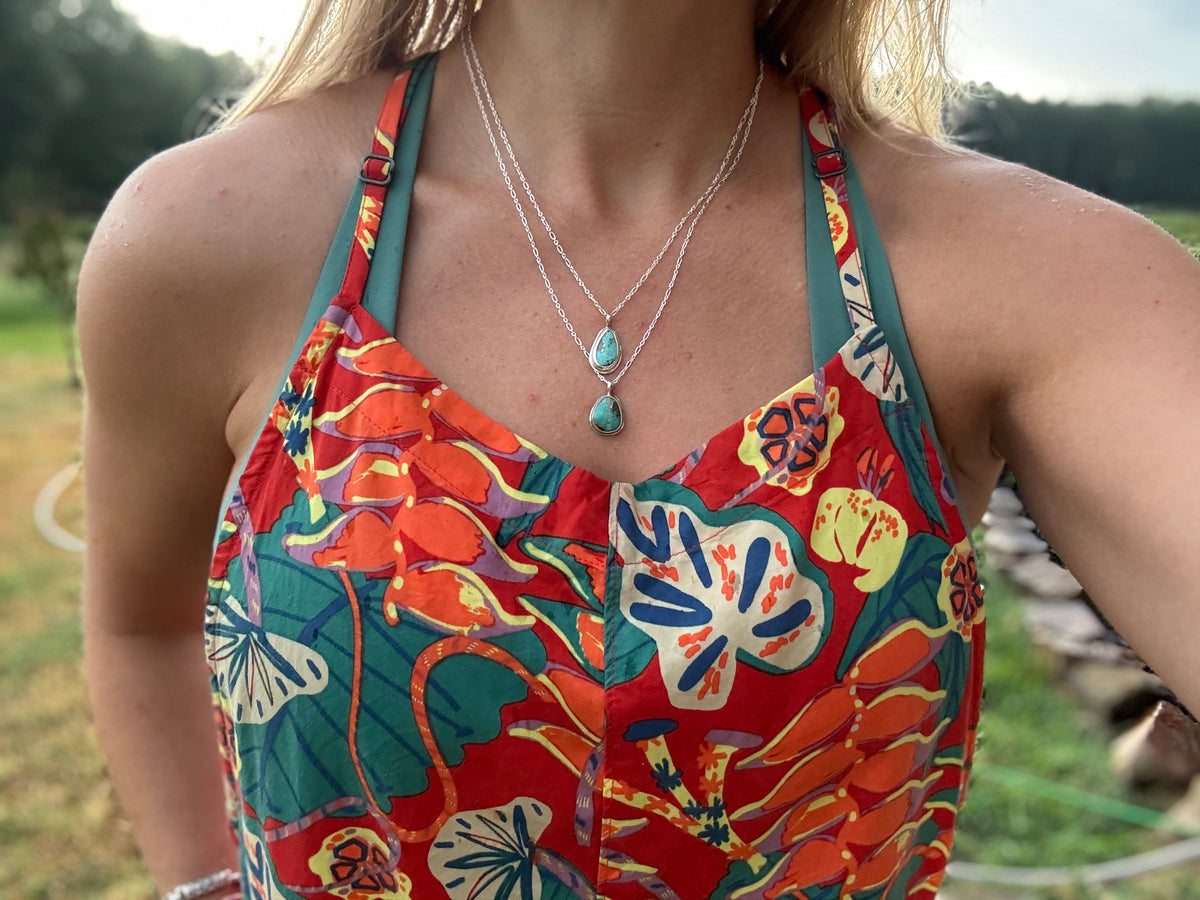 Dainty Campitos Turquoise Pendant