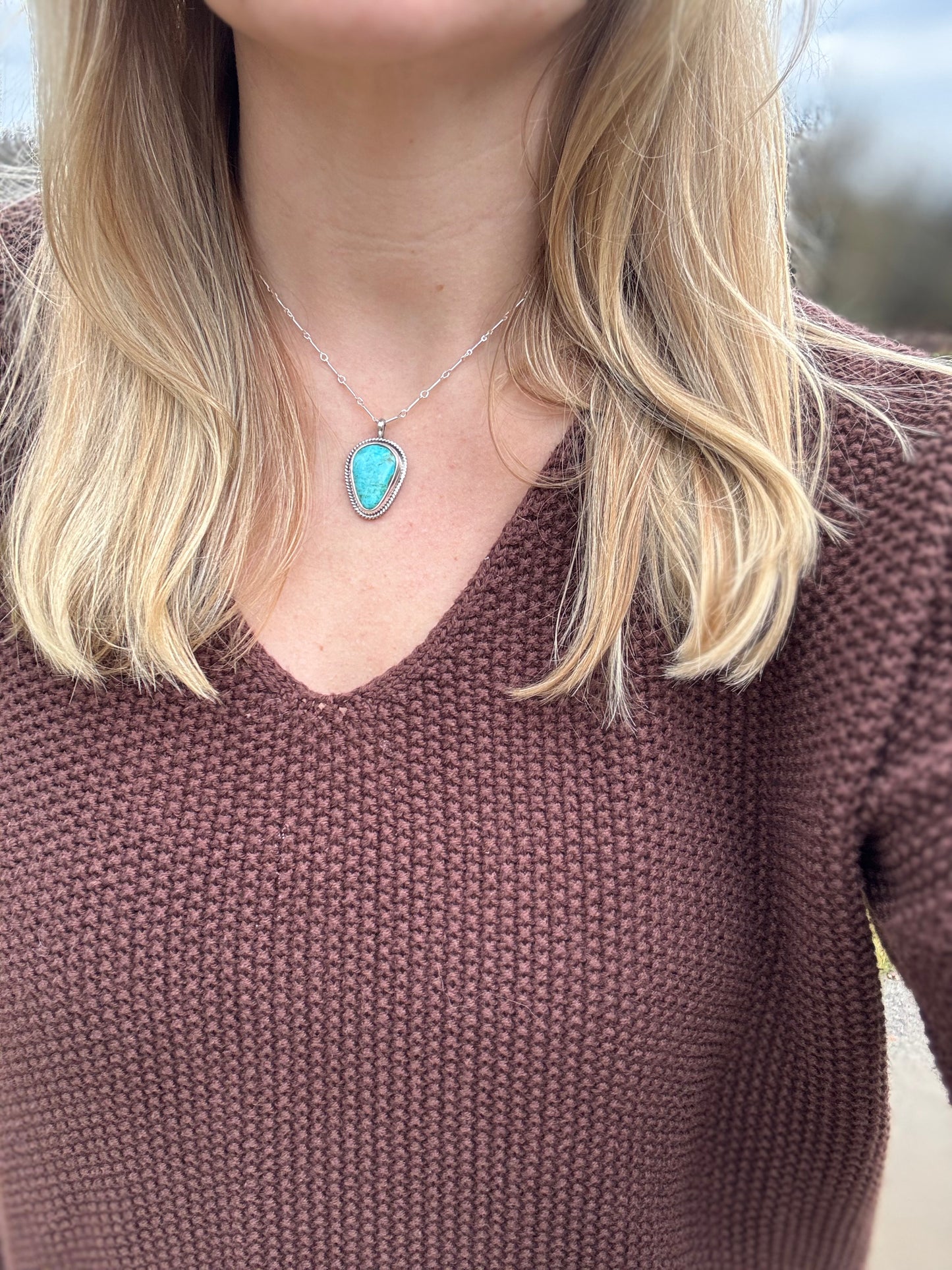 Turquoise pendant