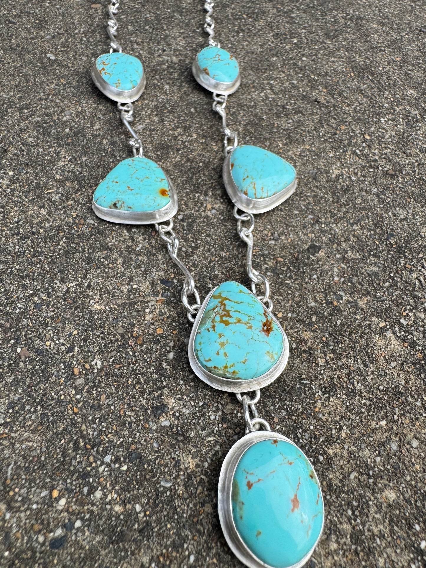 Tyrone Turquoise Statement necklace