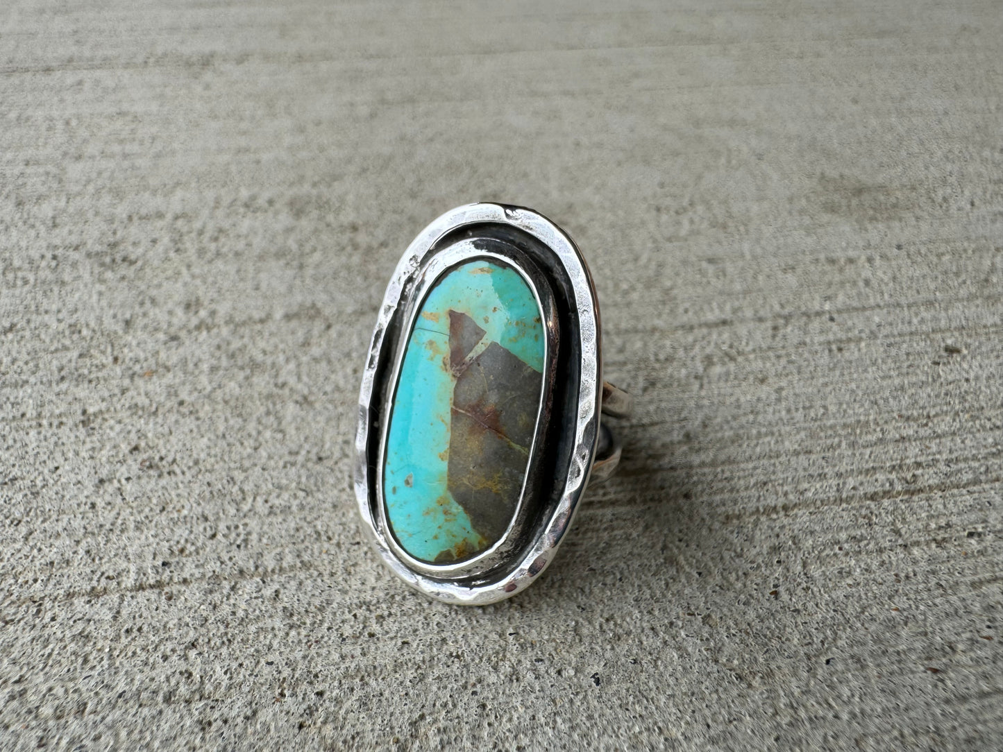 Desert Sky Kingman turquoise ring size 7.5