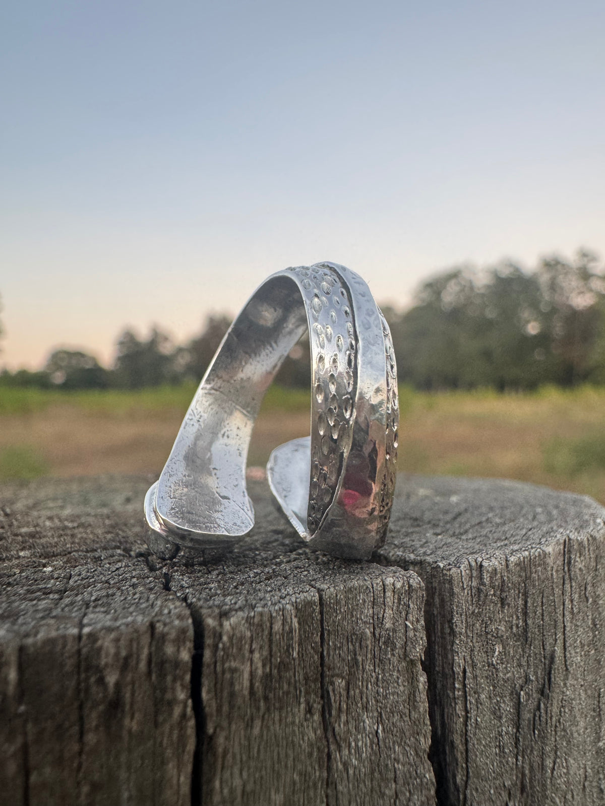 Earth and Stone Adjustable Ring