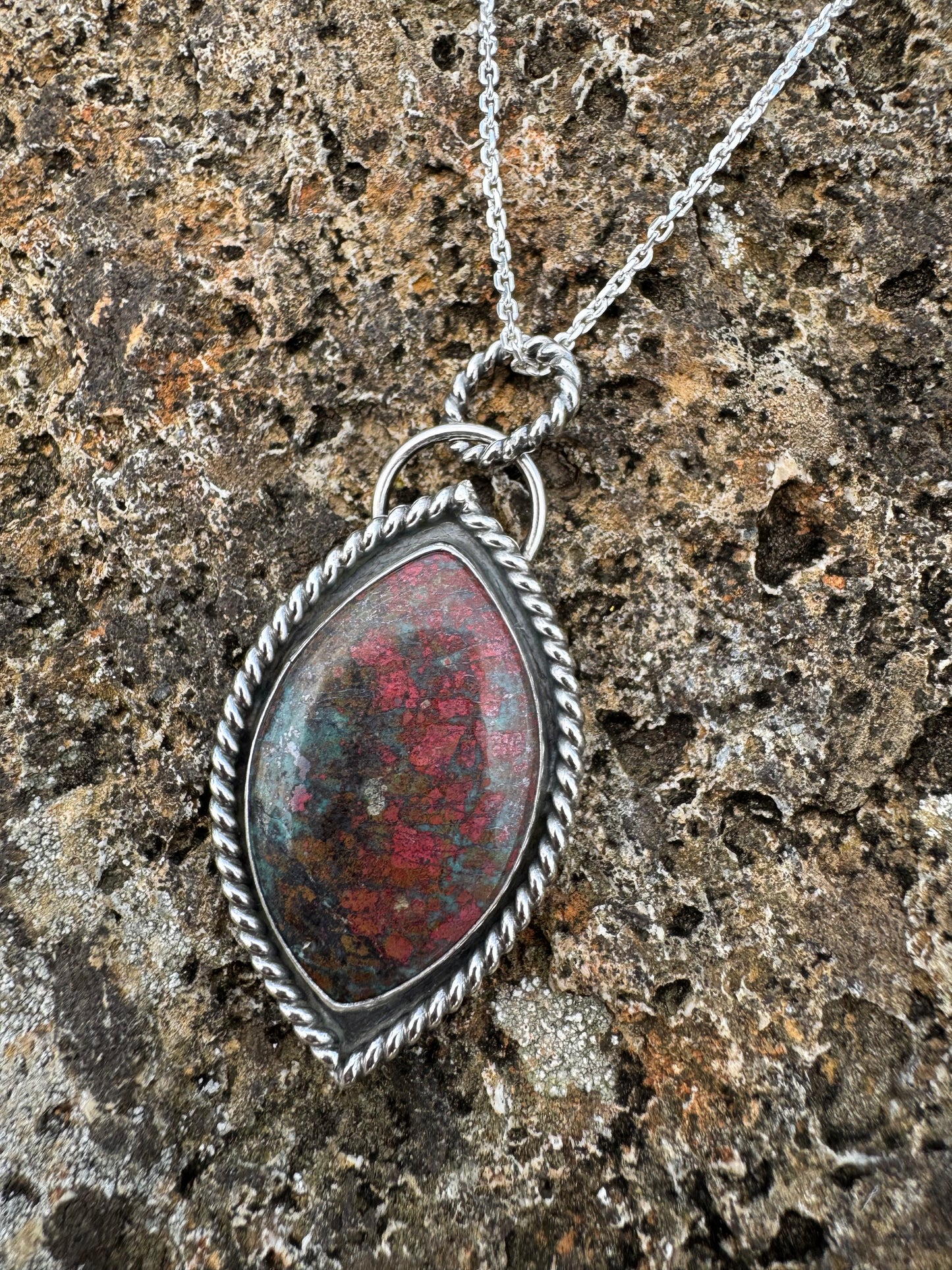 Sonoran Sunset Marquise Pendant