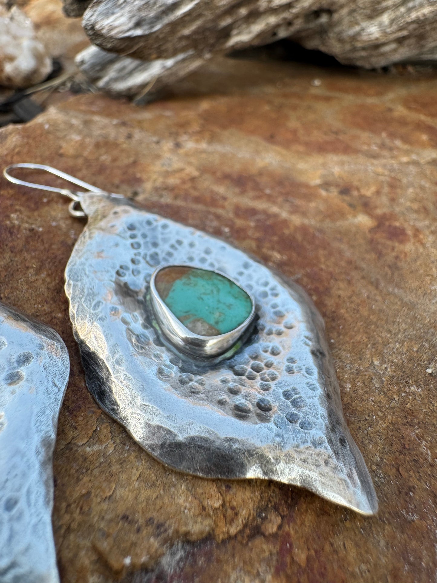 Tyrone Turquoise Desert Bloom Earrings