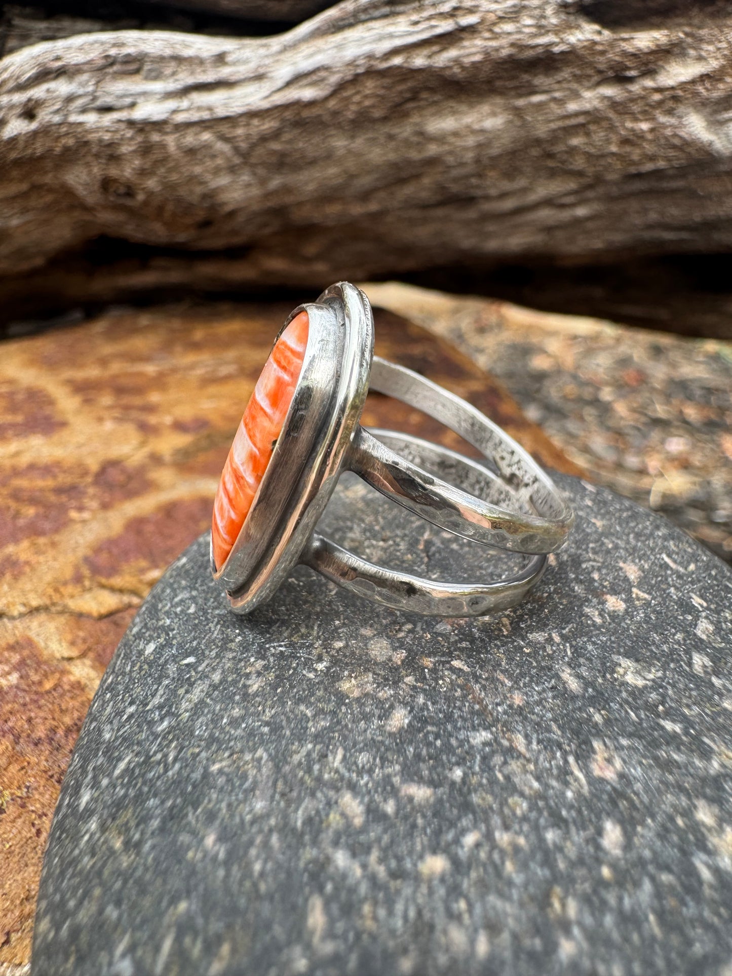 Sunset Spiny Oyster Ring size 9