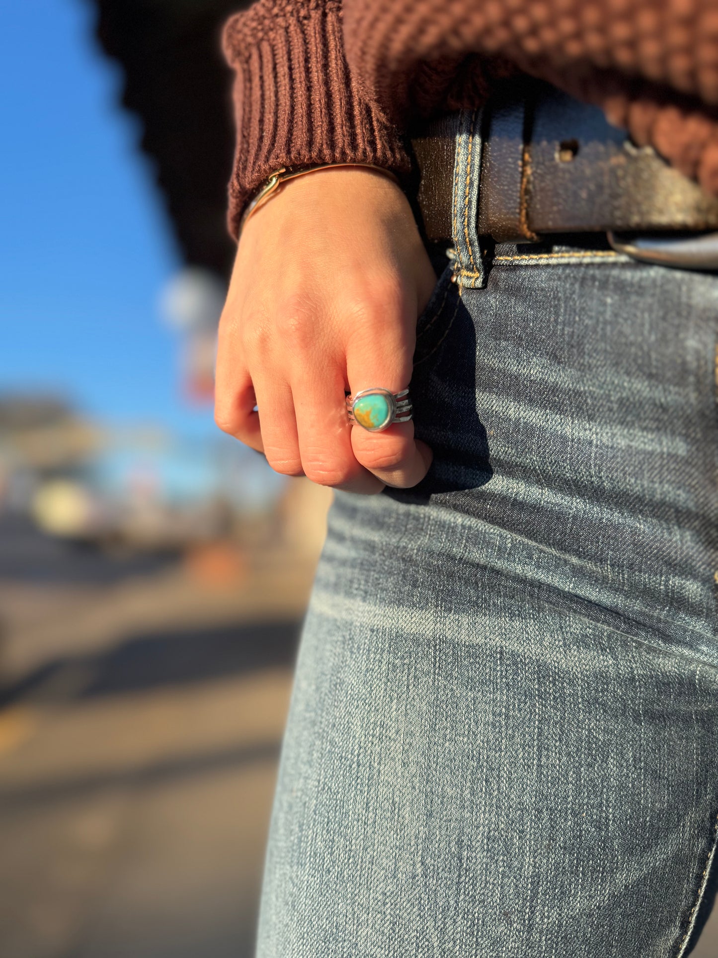 Stacked Turquoise Ring