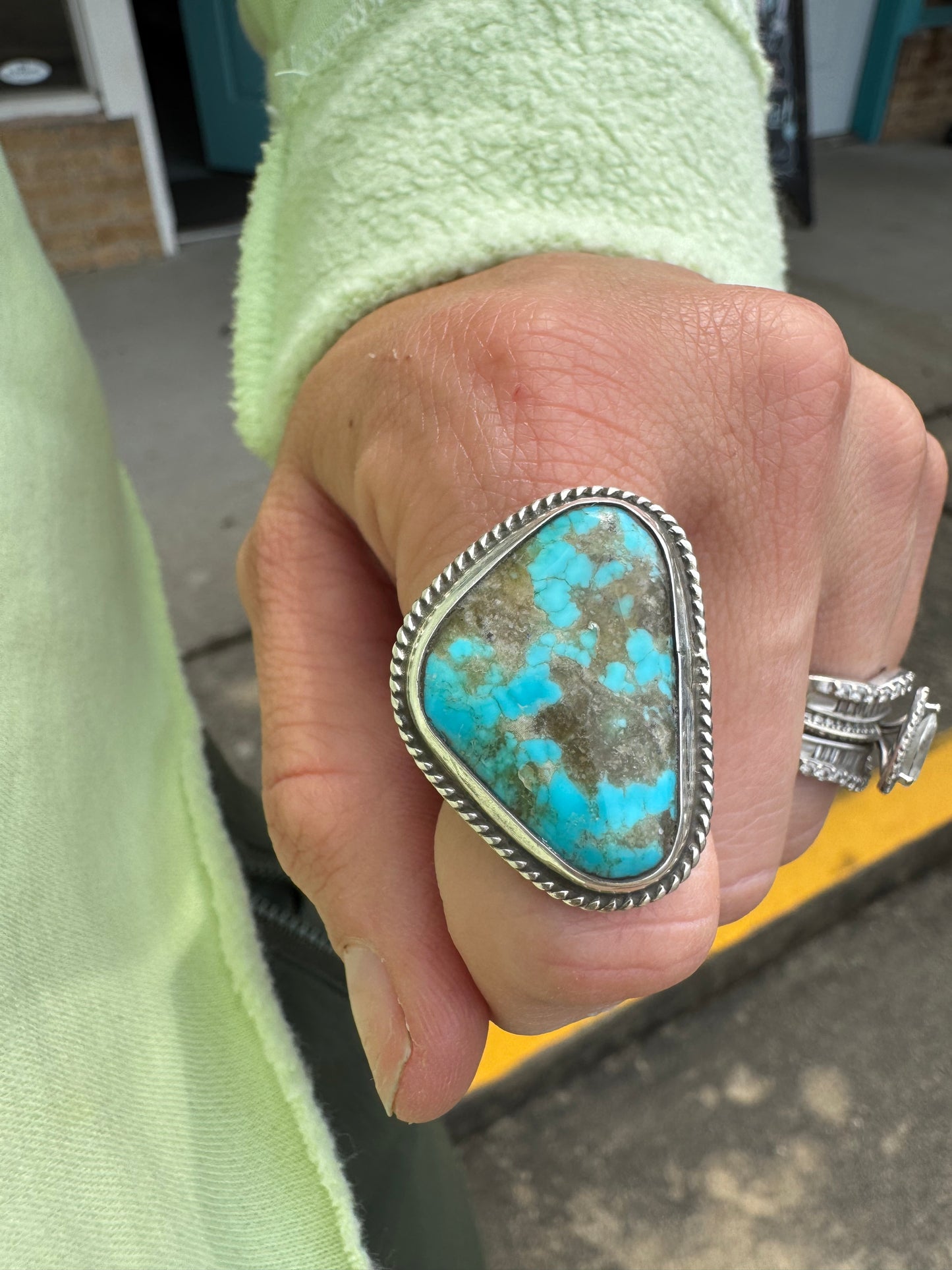 Kingman turquoise ring size 7