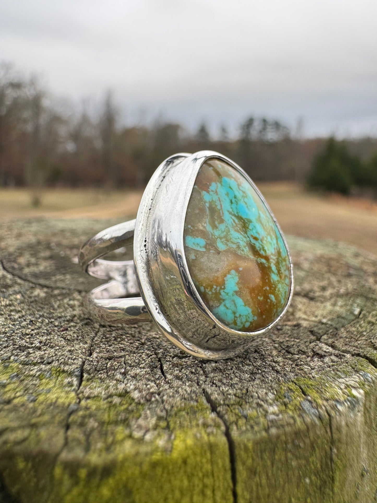 Tyrone turquoise ring size 9