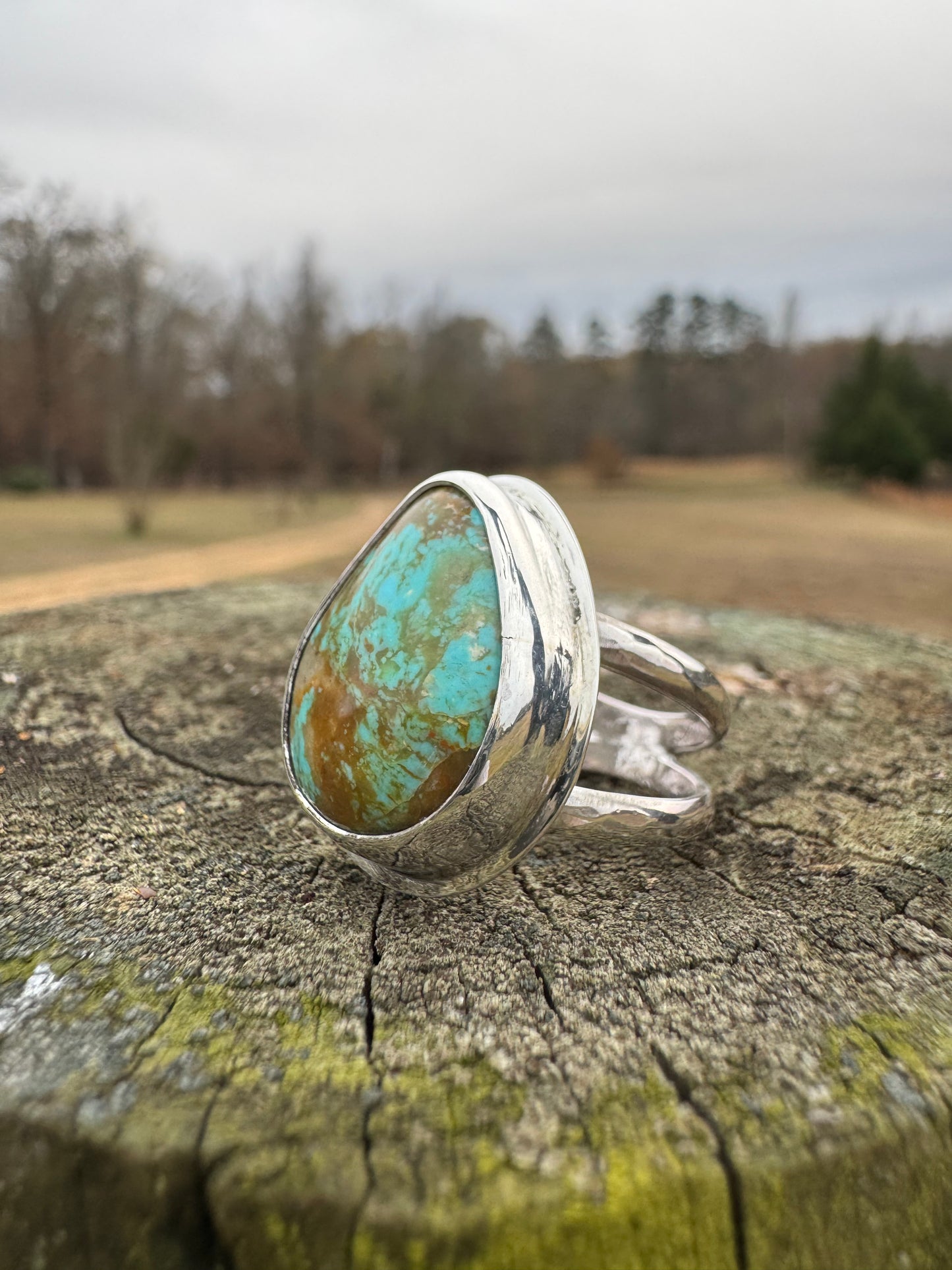 Tyrone turquoise ring size 9