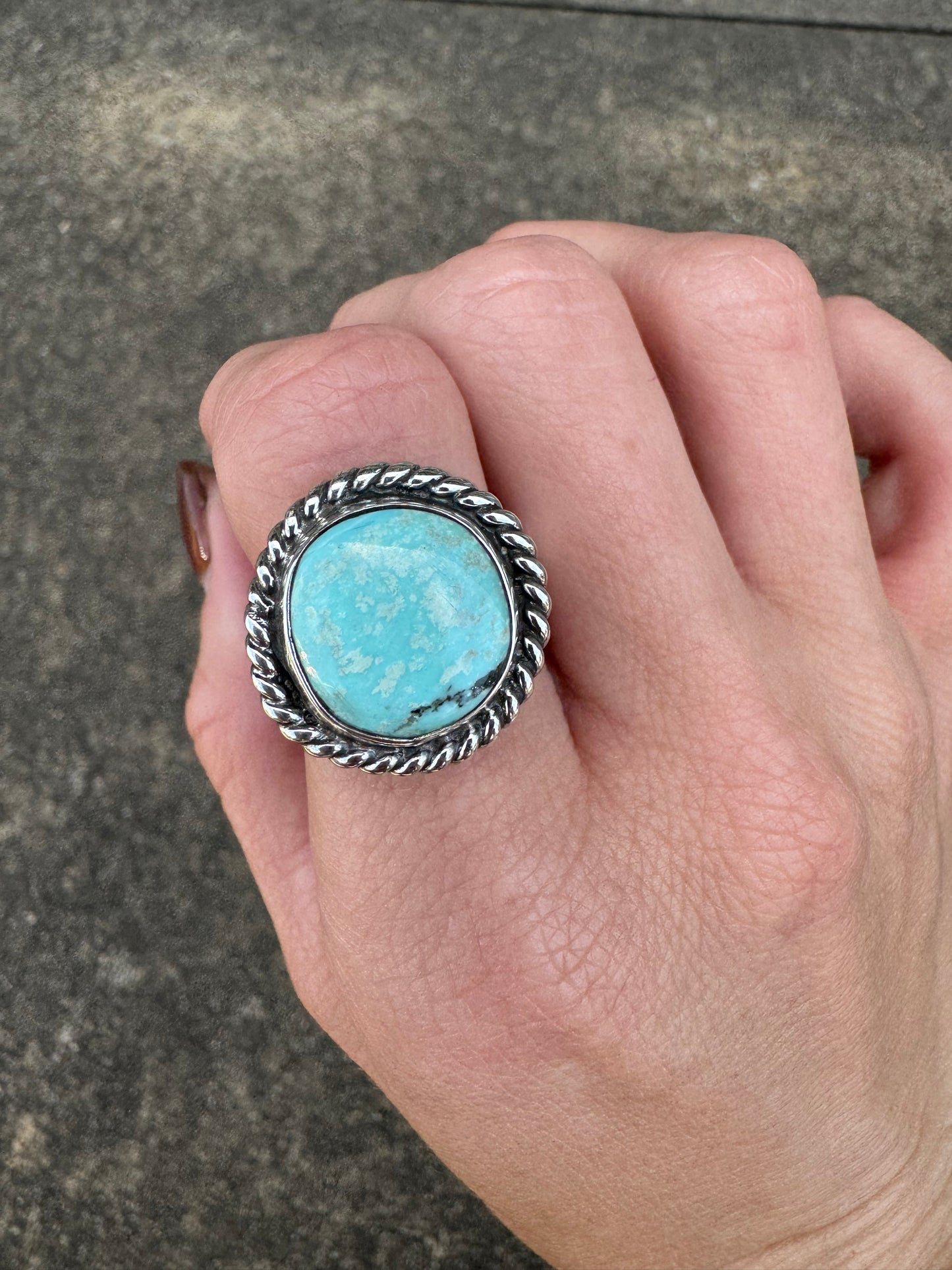 Nacozari Turquoise ring size 8.5