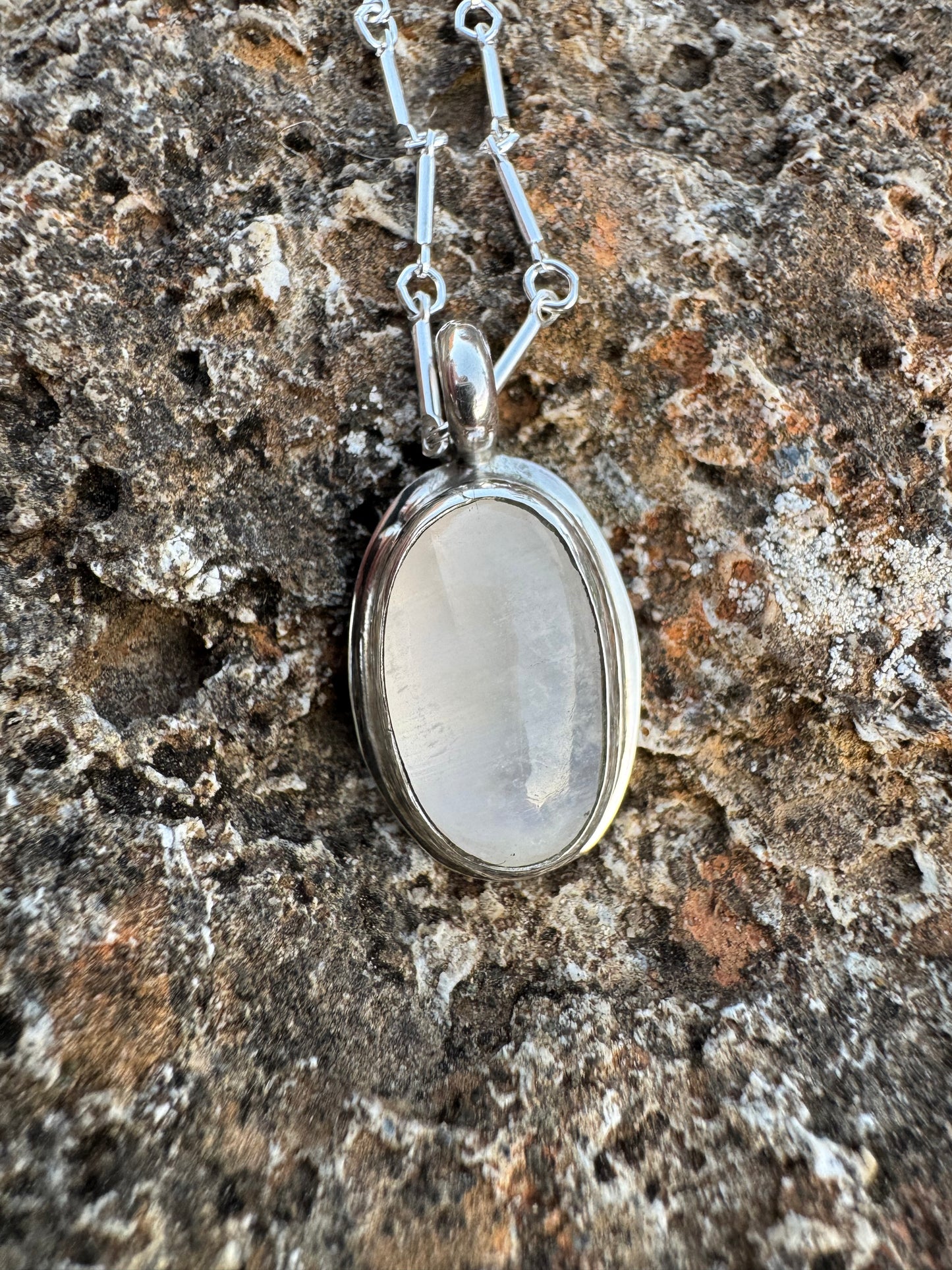 Dainty Moonstone Pendant