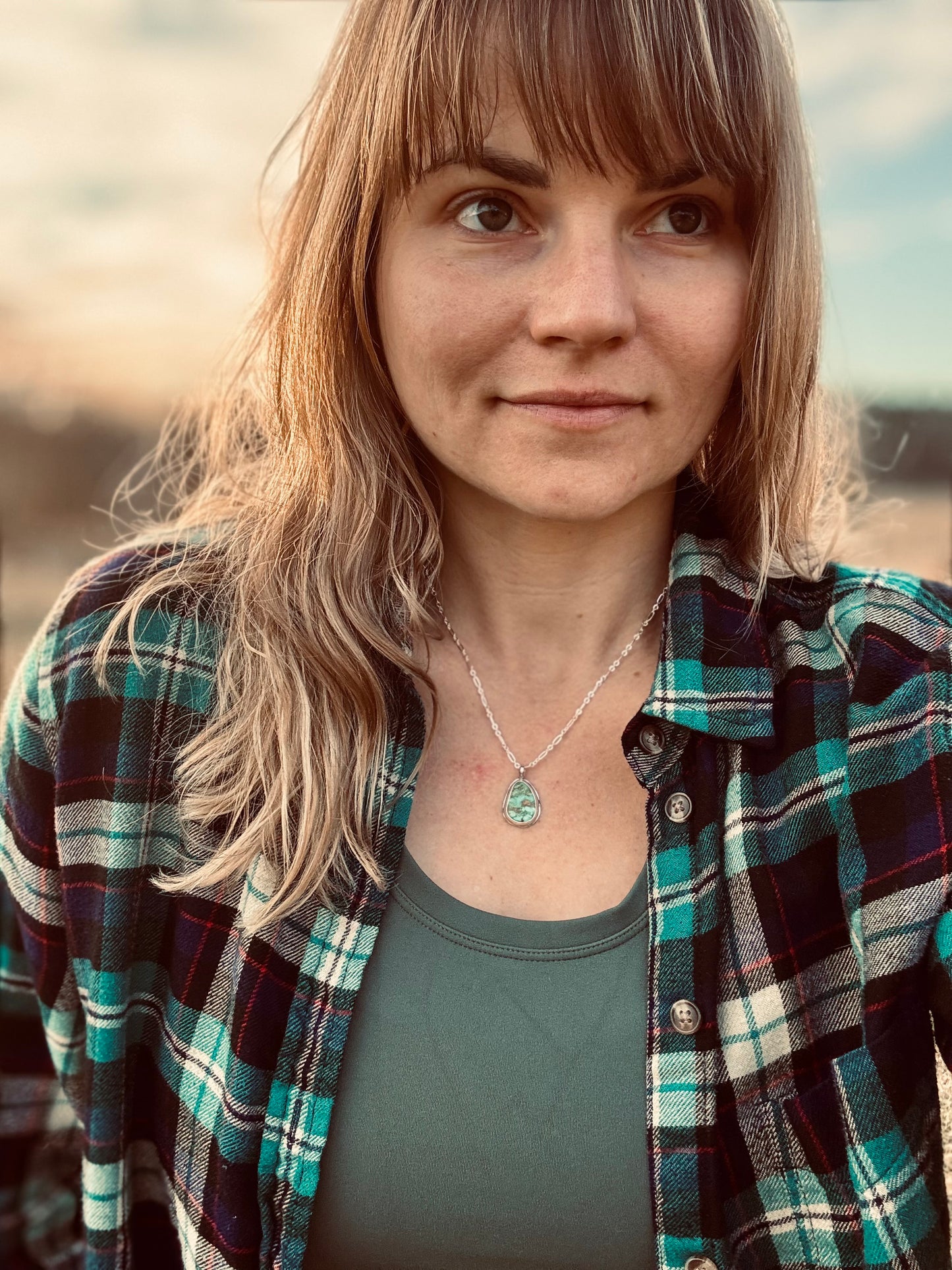 Little Turquoise Pendant