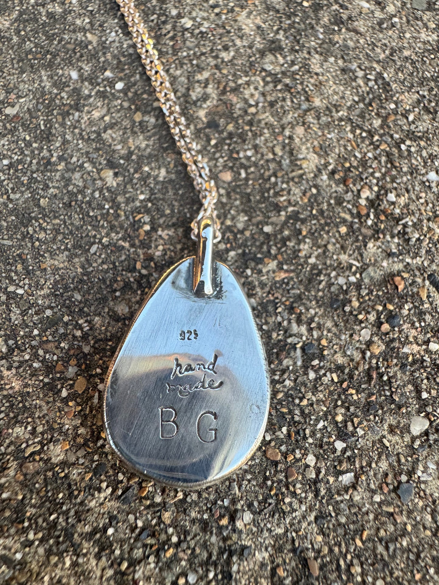 Green Kingman Turquoise Pendant