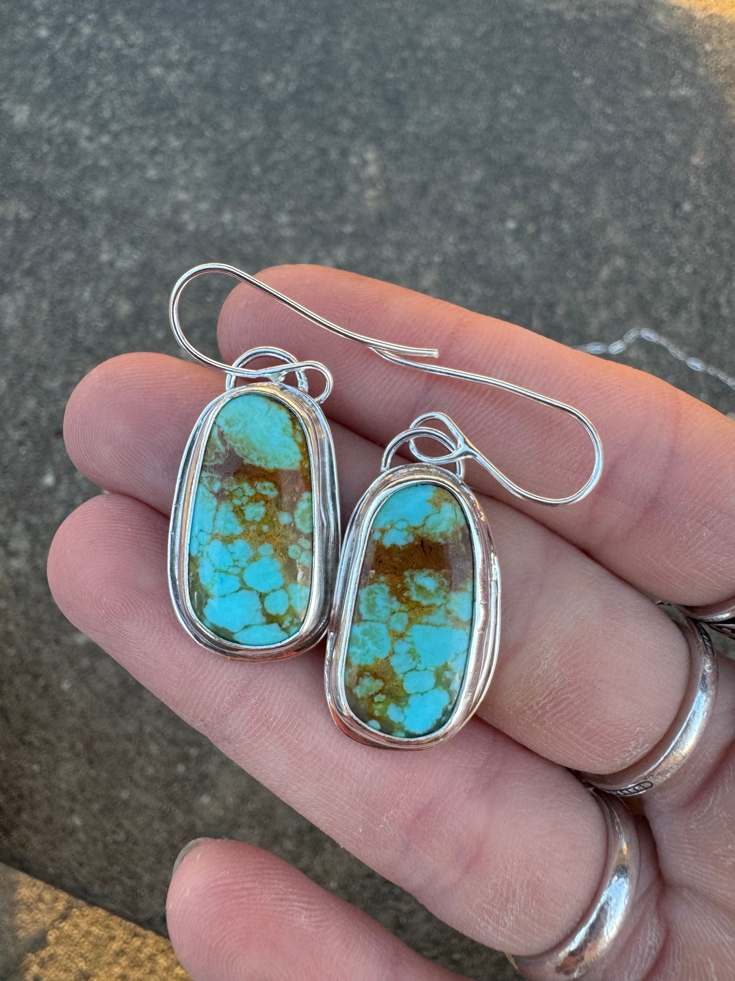 Tyrone turquoise earrings