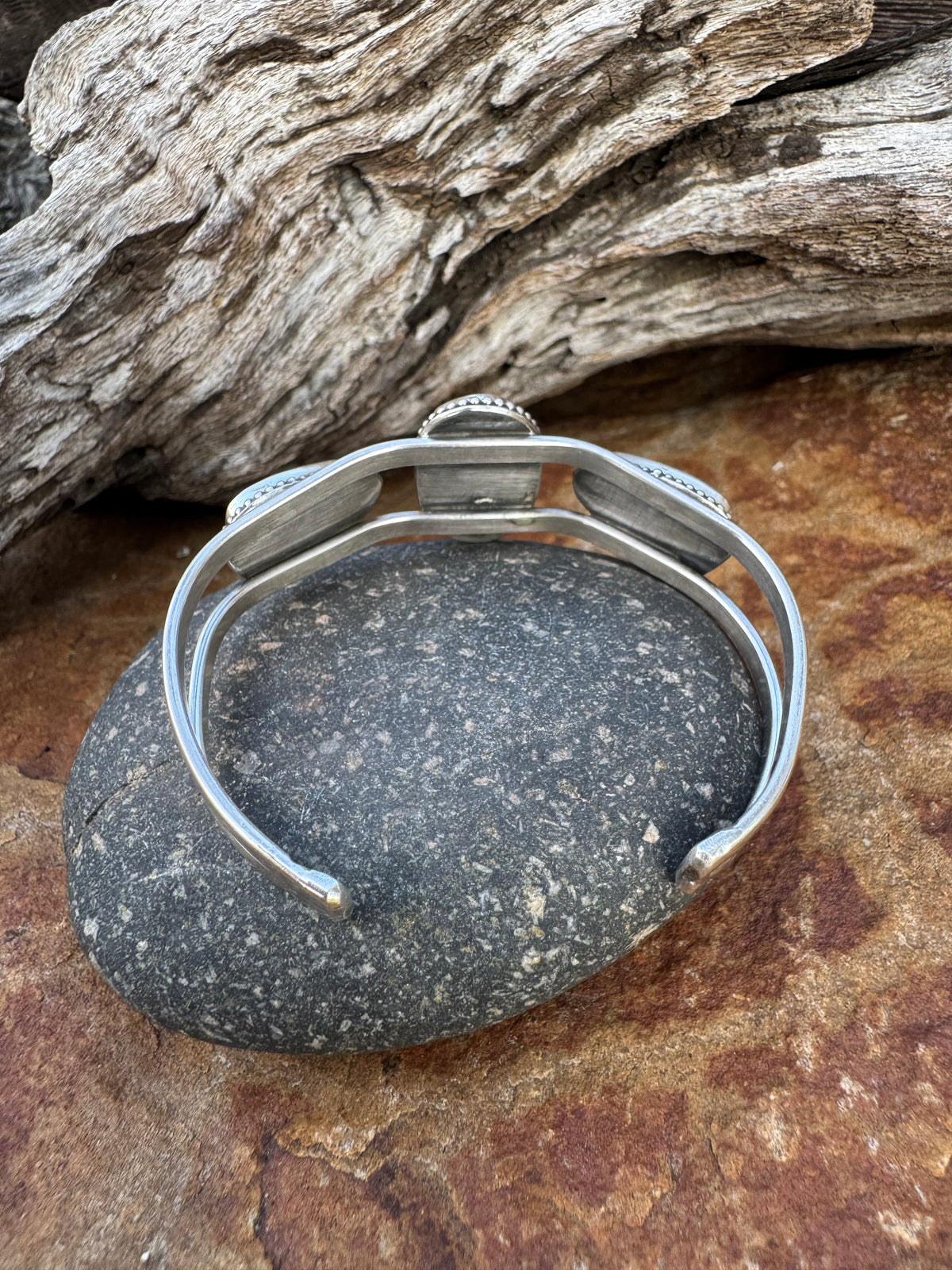 Tyrone turquoise and Spiny oyster cuff