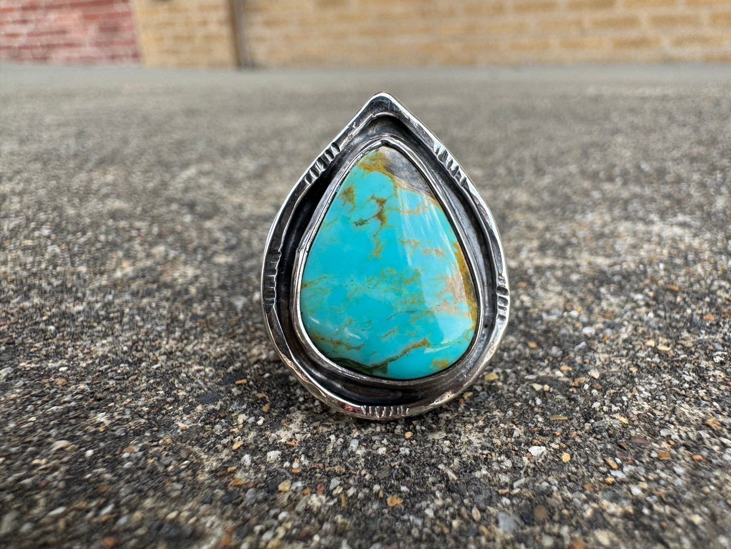 High Desert Turquoise ring size 8