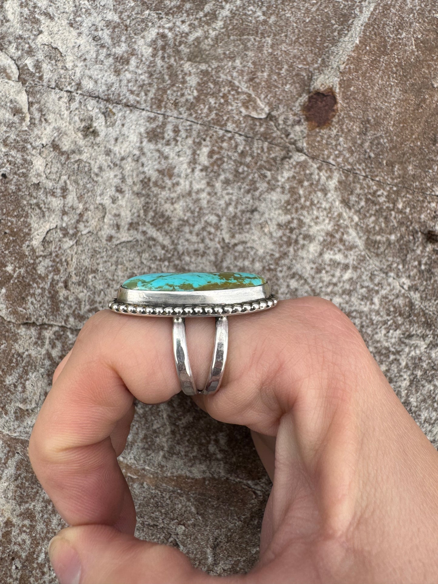 Tyrone turquoise ring size 6