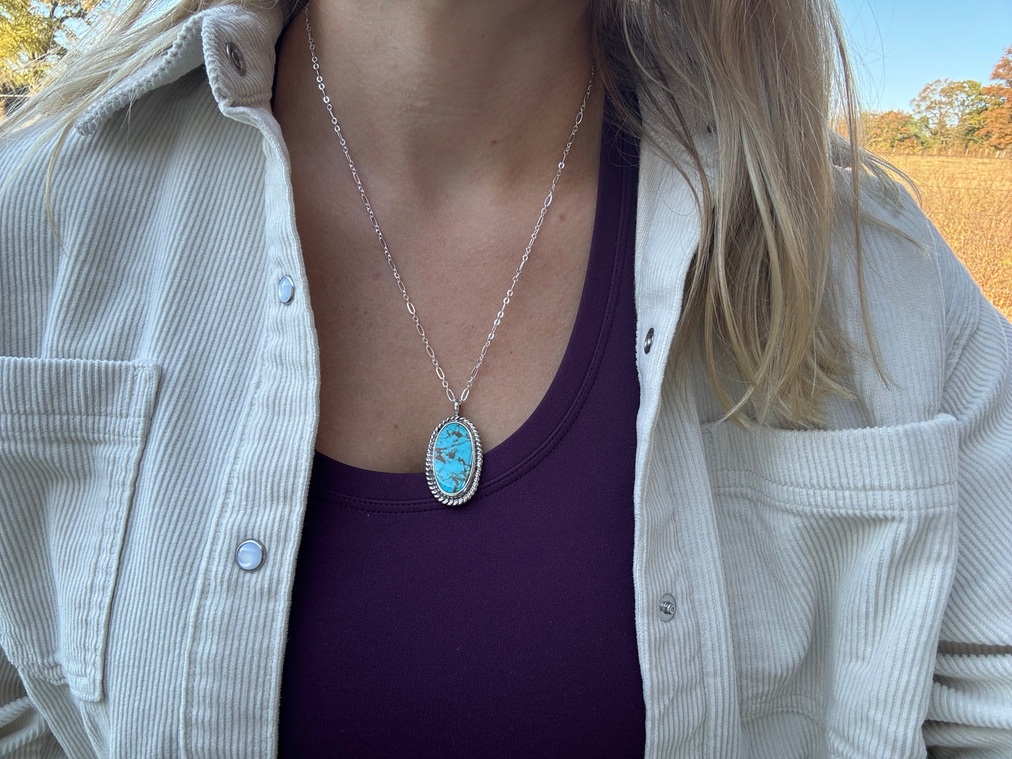 Kings Manassa Oval pendant