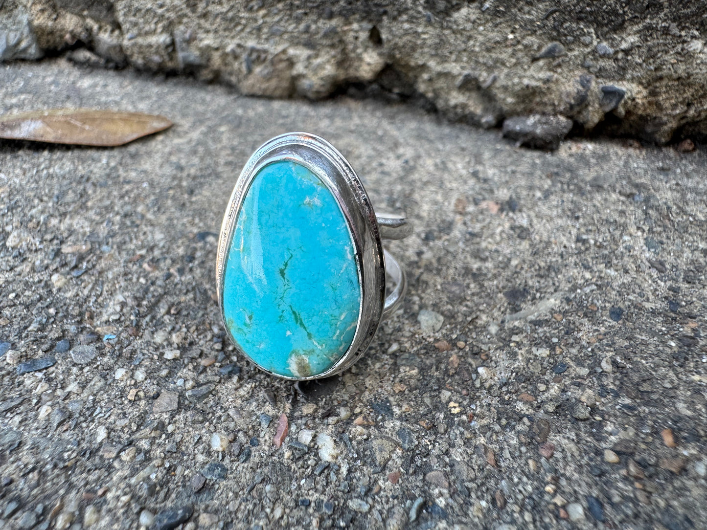 Tyrone turquoise ring size 8.5