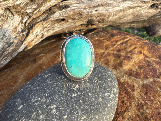 Tyrone turquoise ring size 9