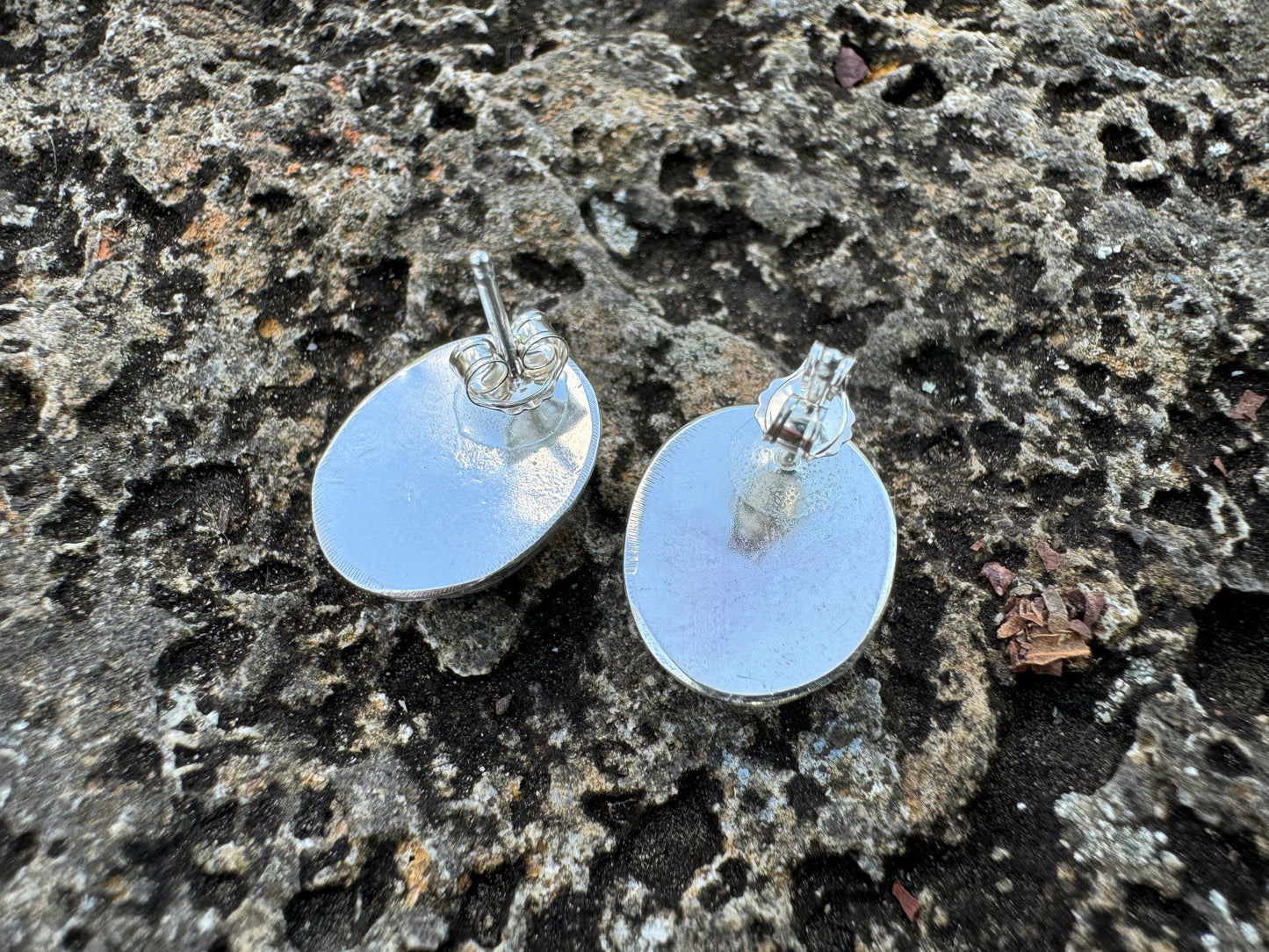 Tyrone turquoise post earrings