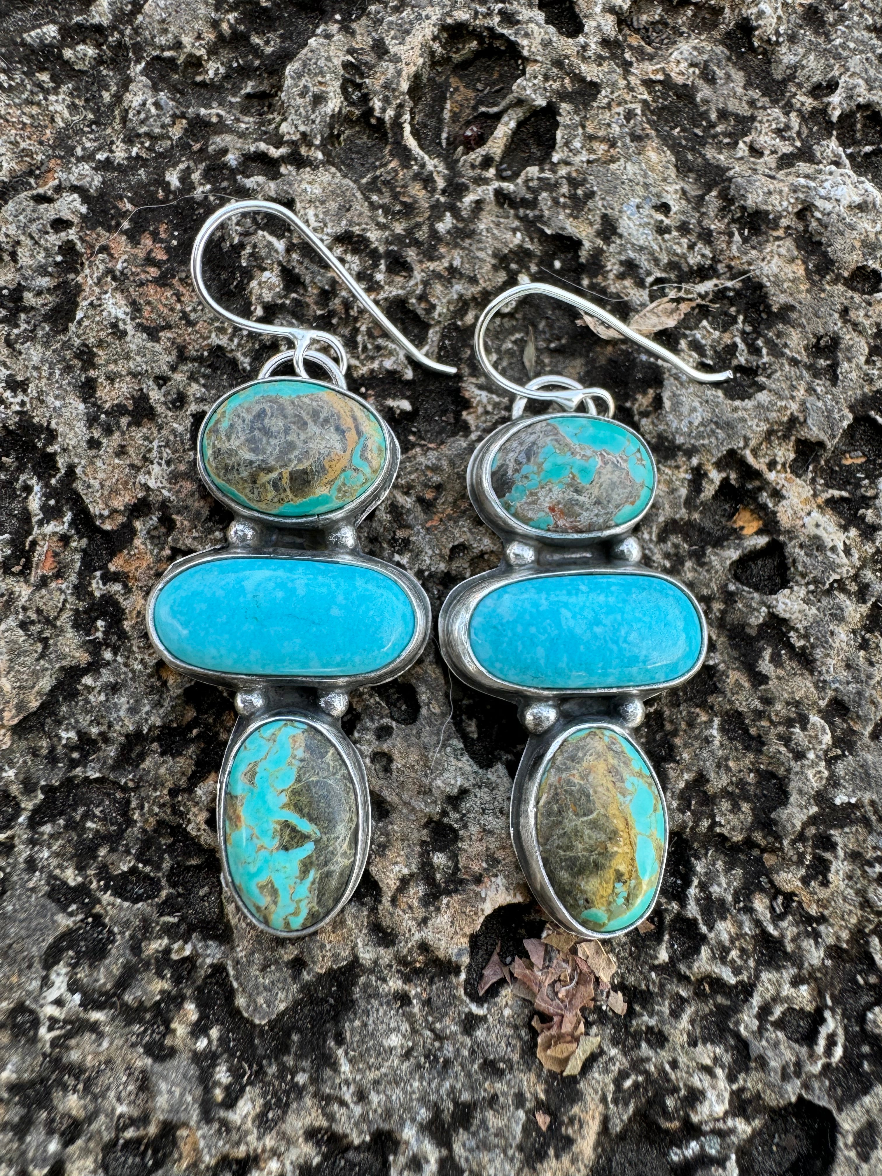 Tyrone factory Turquoise Earrings