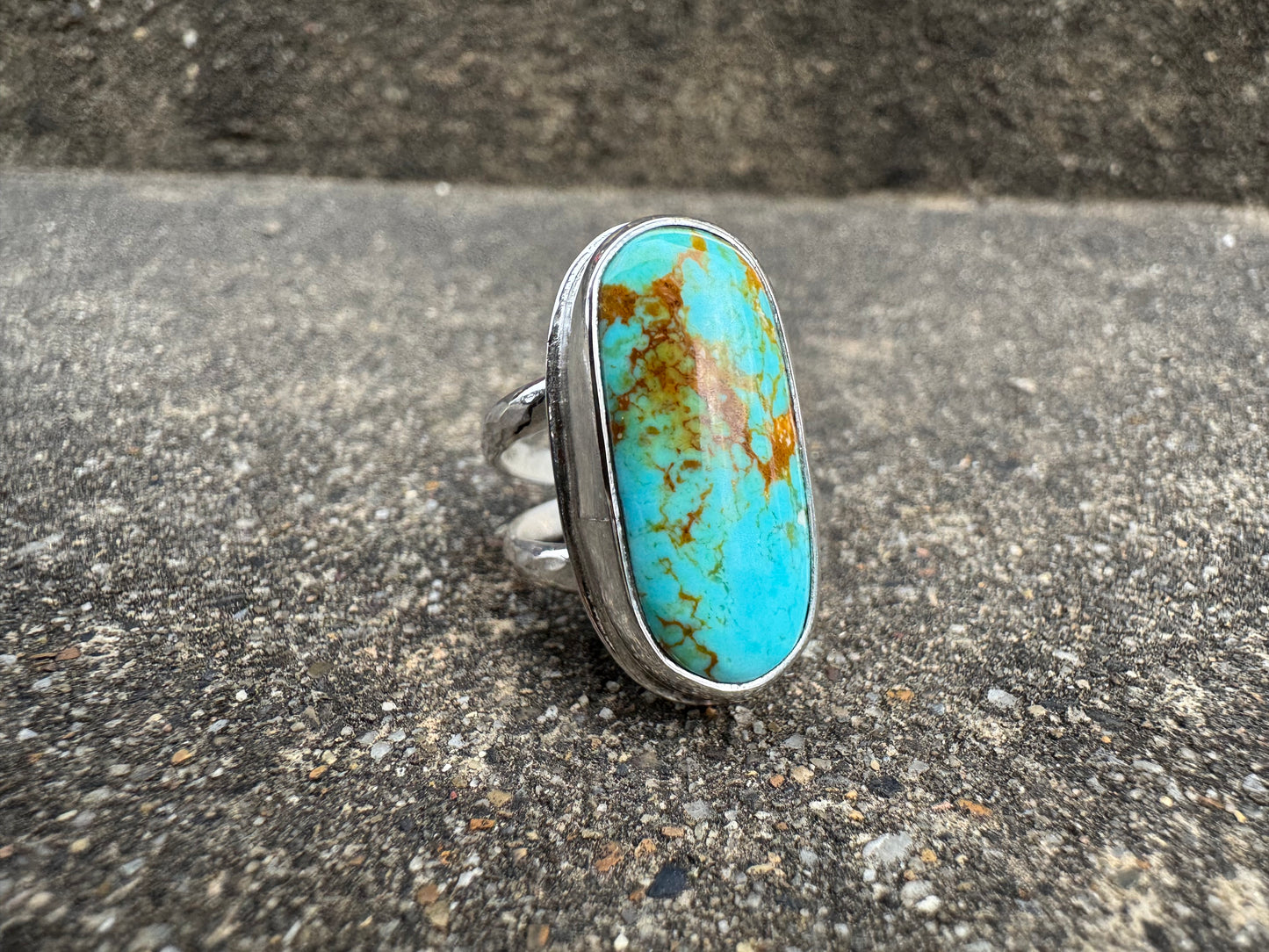 Tyrone turquoise ring size 7.5