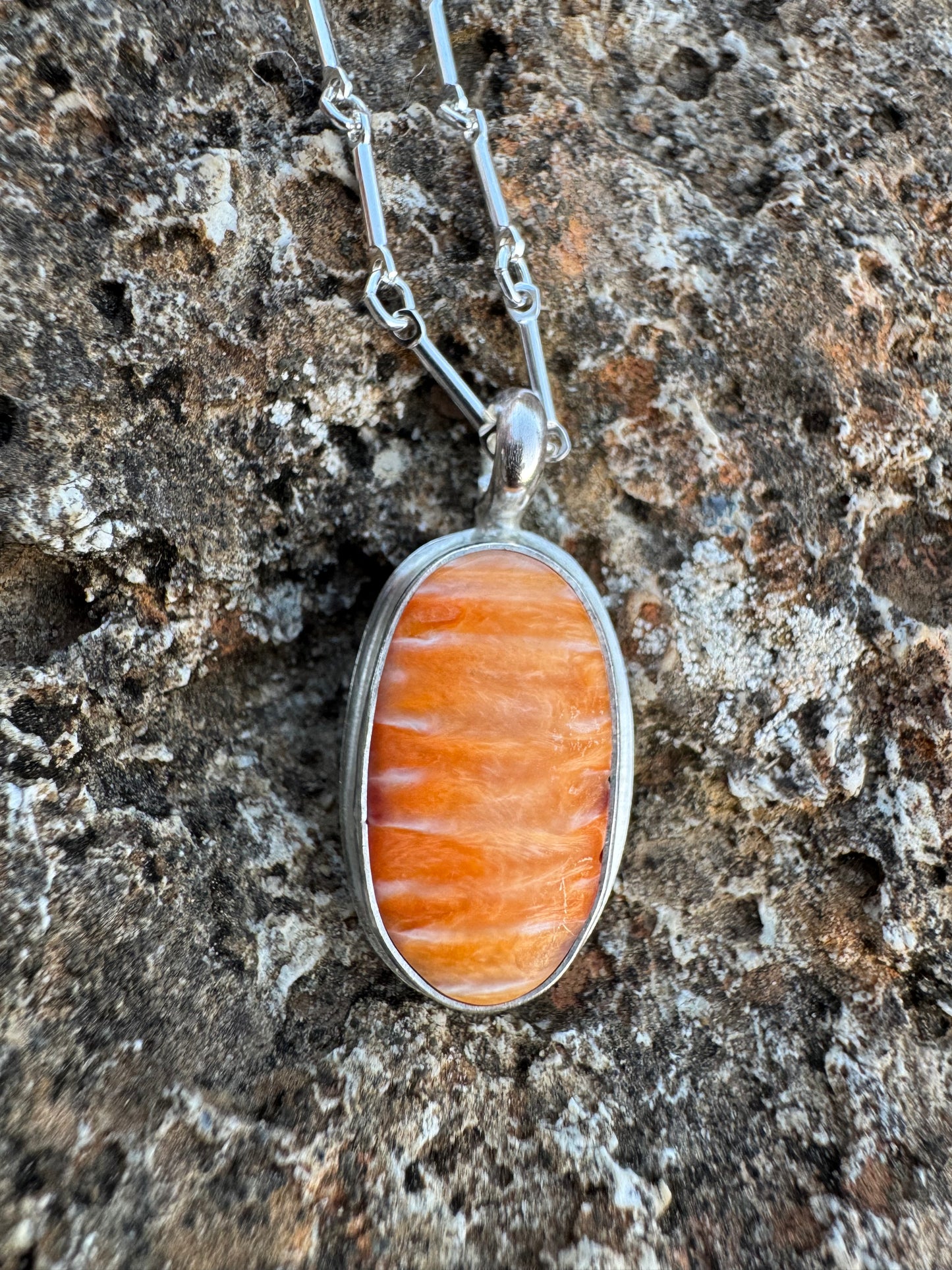 Spiny Oyster Shell Dainty Pendant