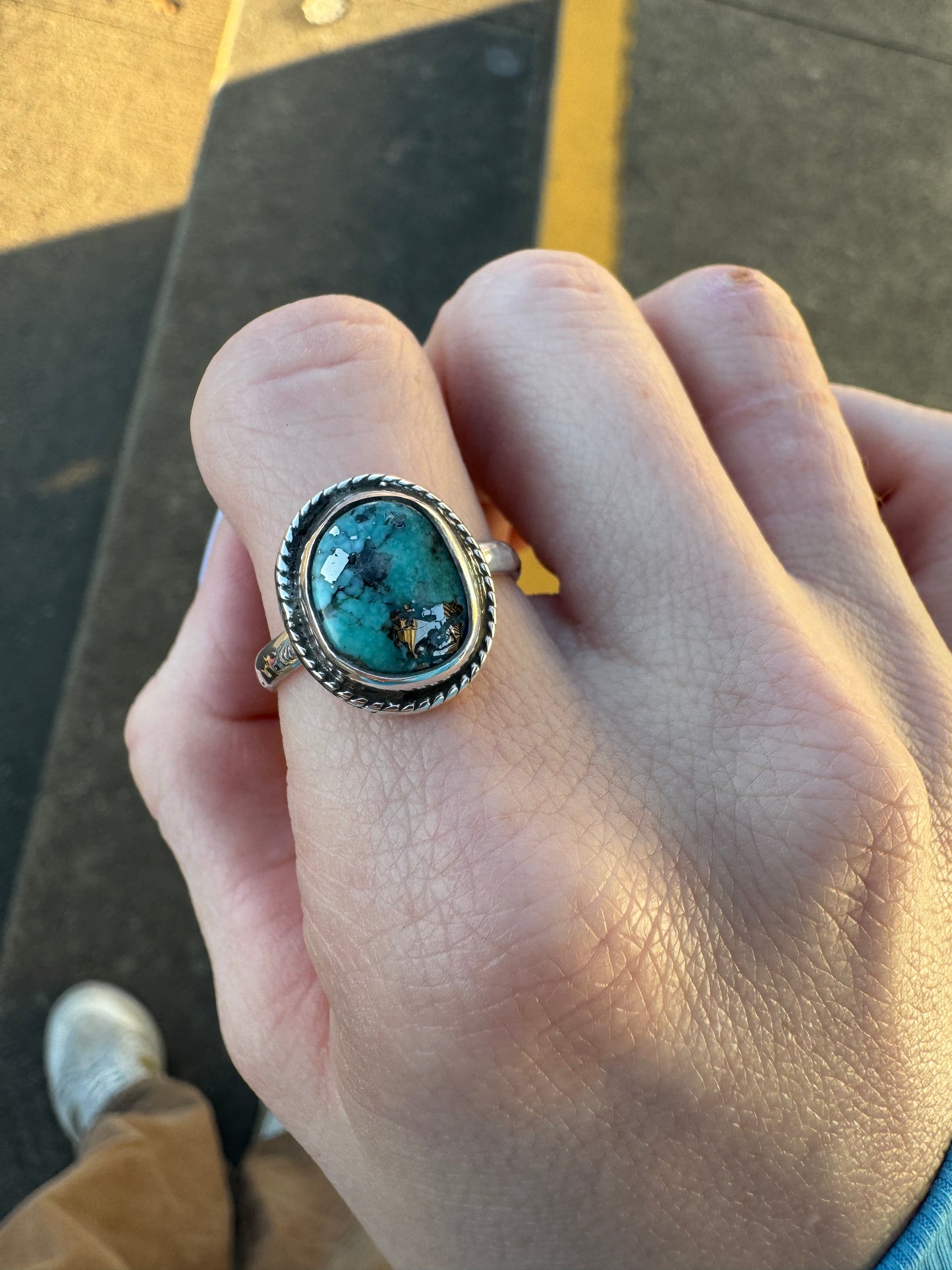 Campitos Turquoise ring size 9