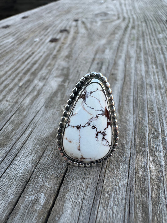 Wild Horse Magnesite ring size 7.25
